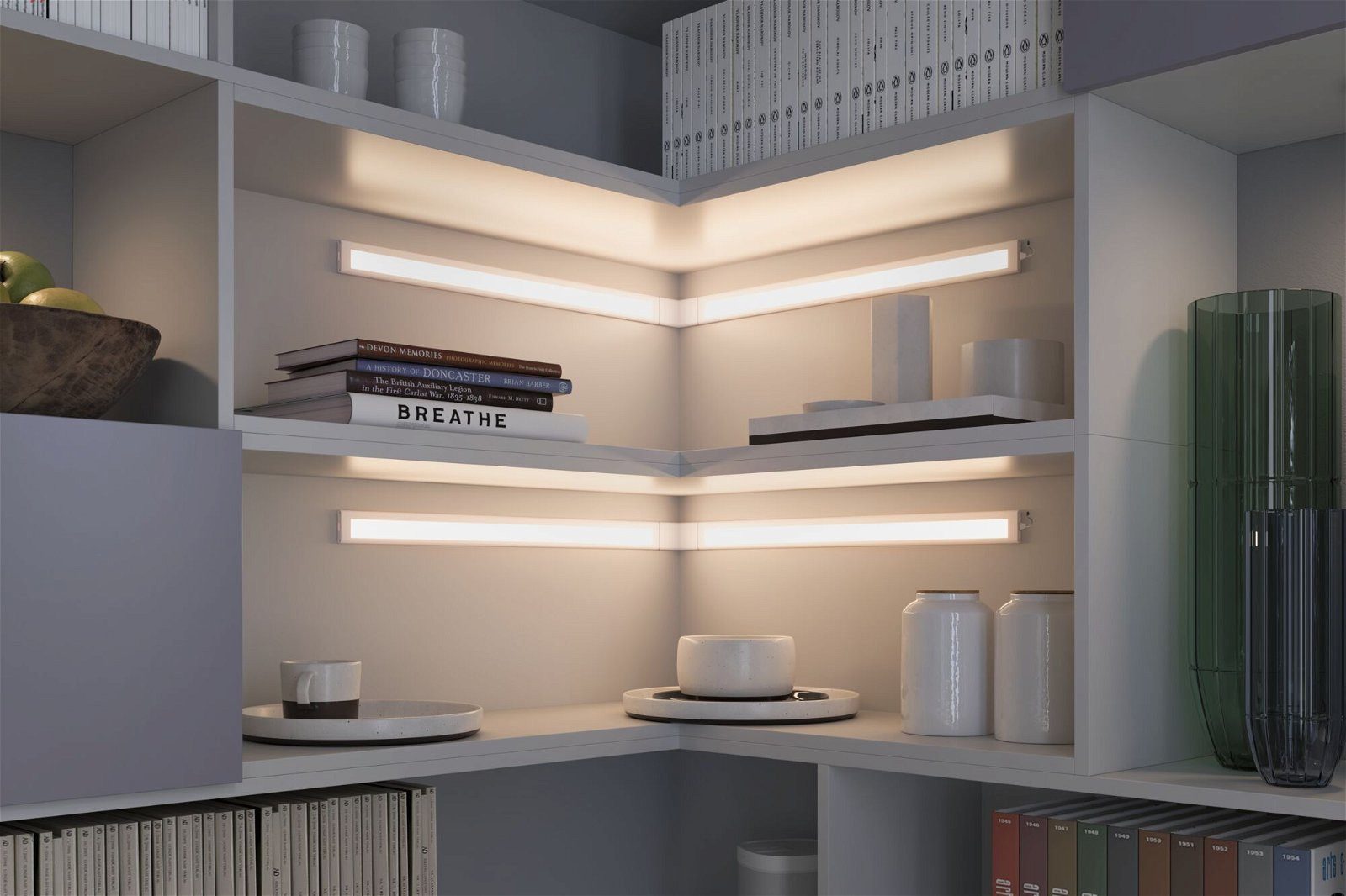 Paulmann Verlichting voor onderkast Clever Connect Spot Border 500mm 1x7,3W 12V wit mat/kunststof (1 stuk)