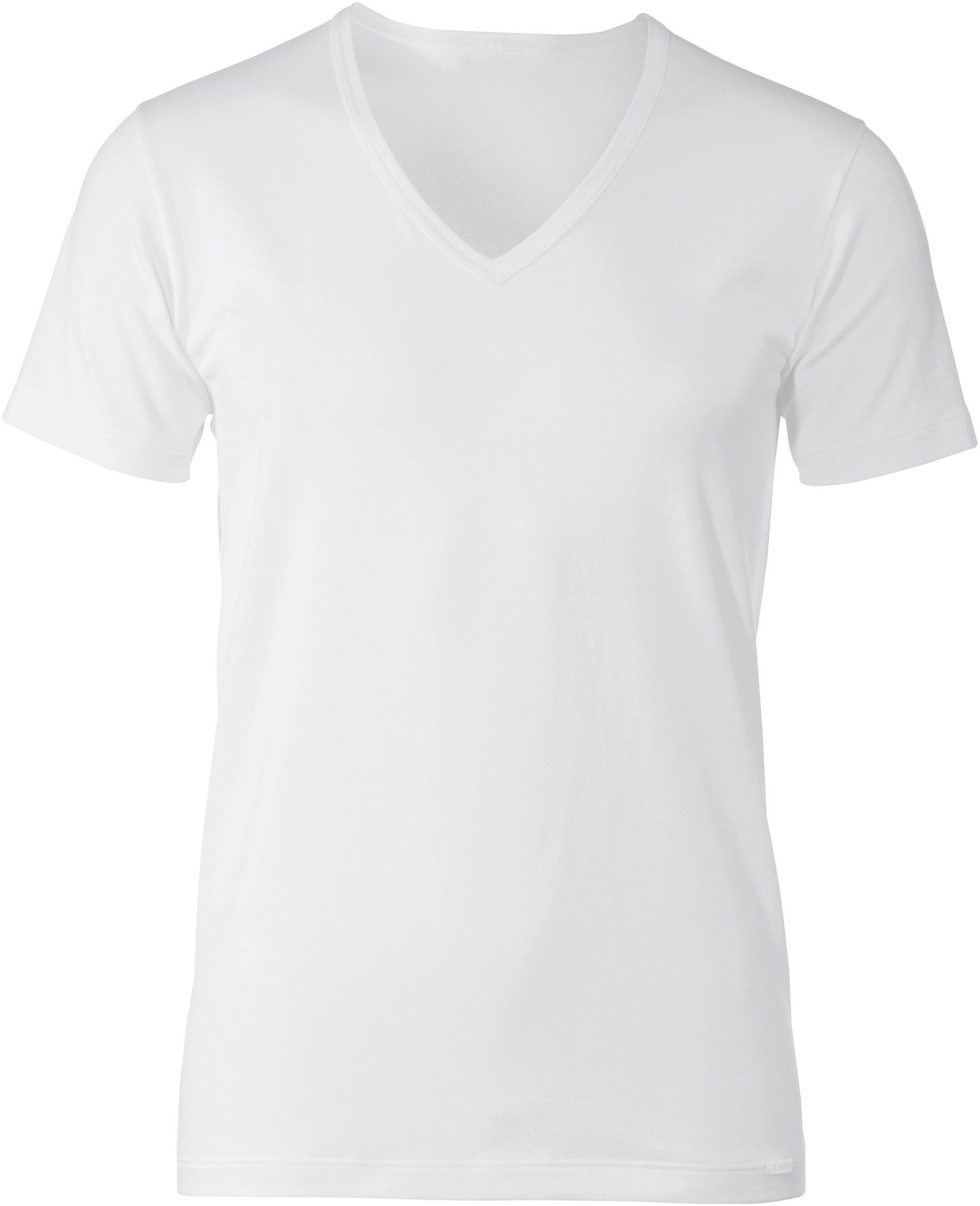 CALIDA Shirt met korte mouwen Focus met platte naadverwerking