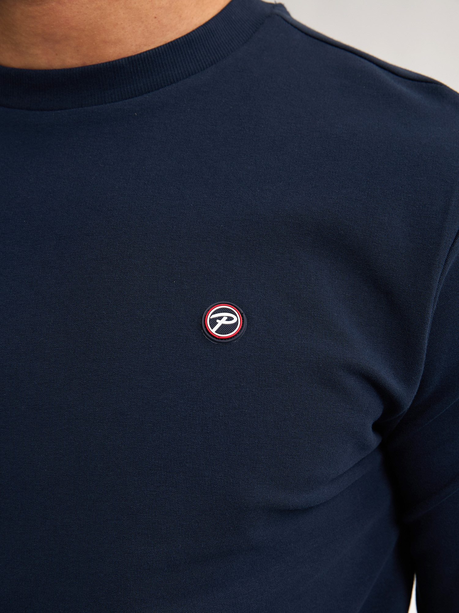 Petrol Industries Sweatshirt met geborduurd logo