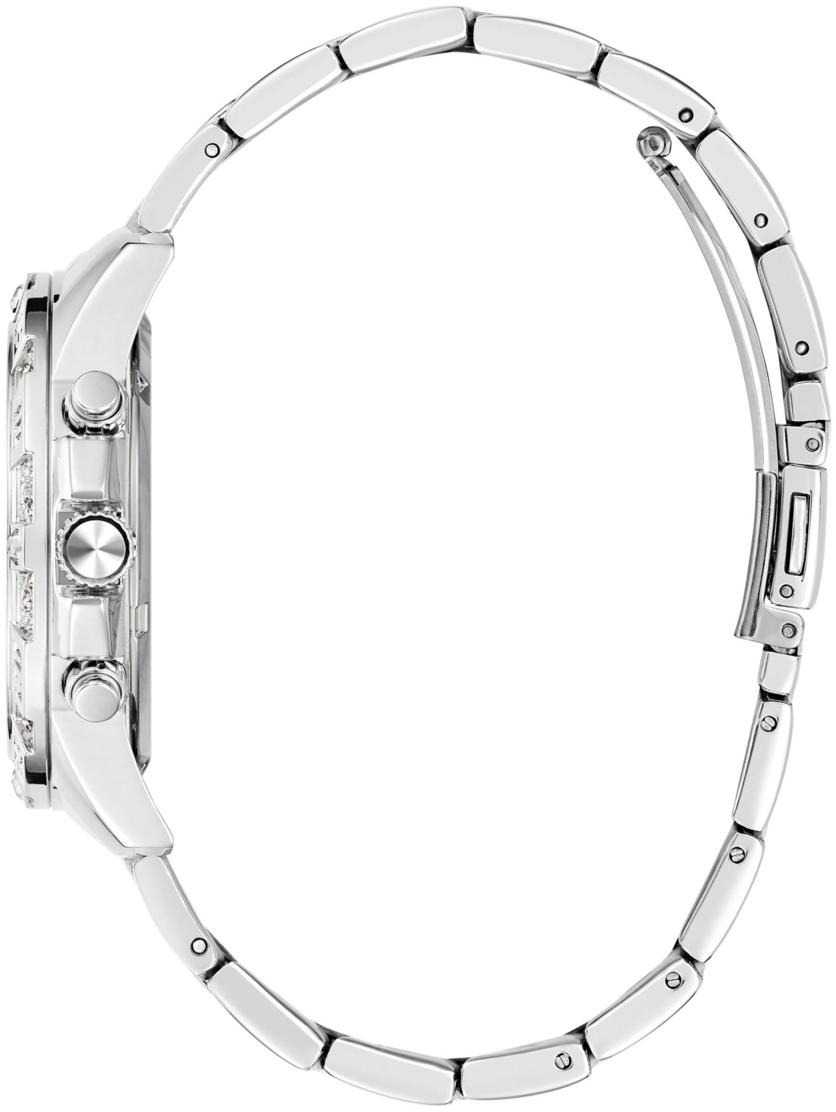 Guess Multifunctioneel horloge Majesty Quartz horloge, armbanduhr, dameshorloge, datum, roestvrijstalen band