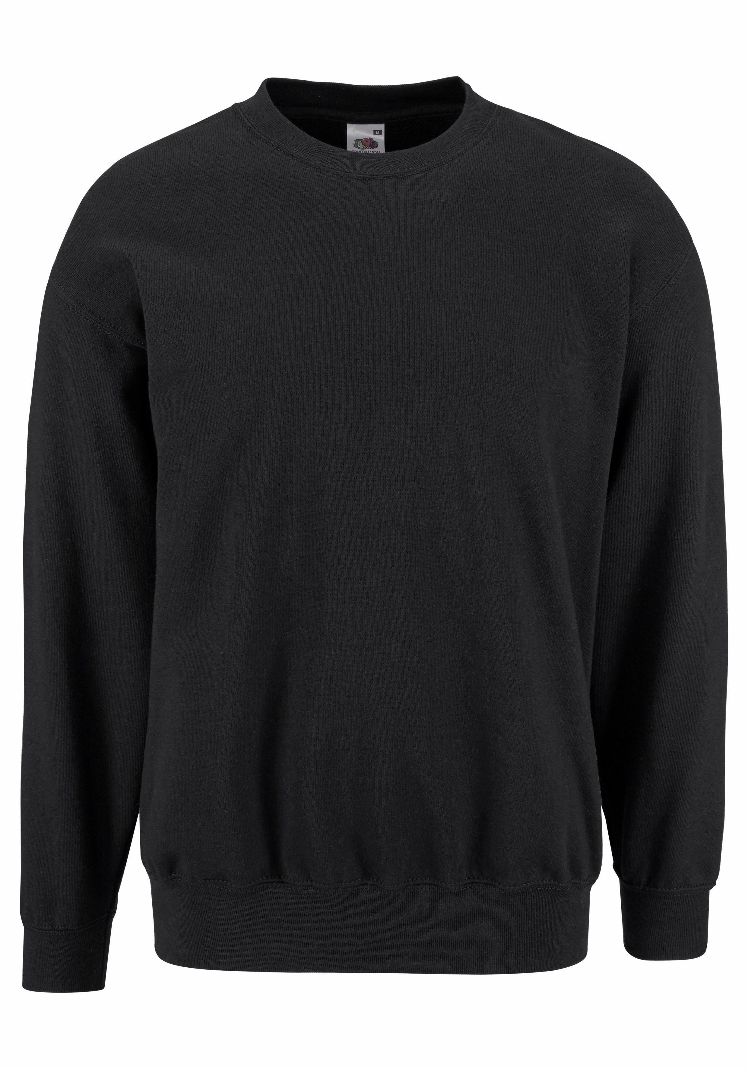 Fruit of the Loom Sweatshirt in een unikleurig design