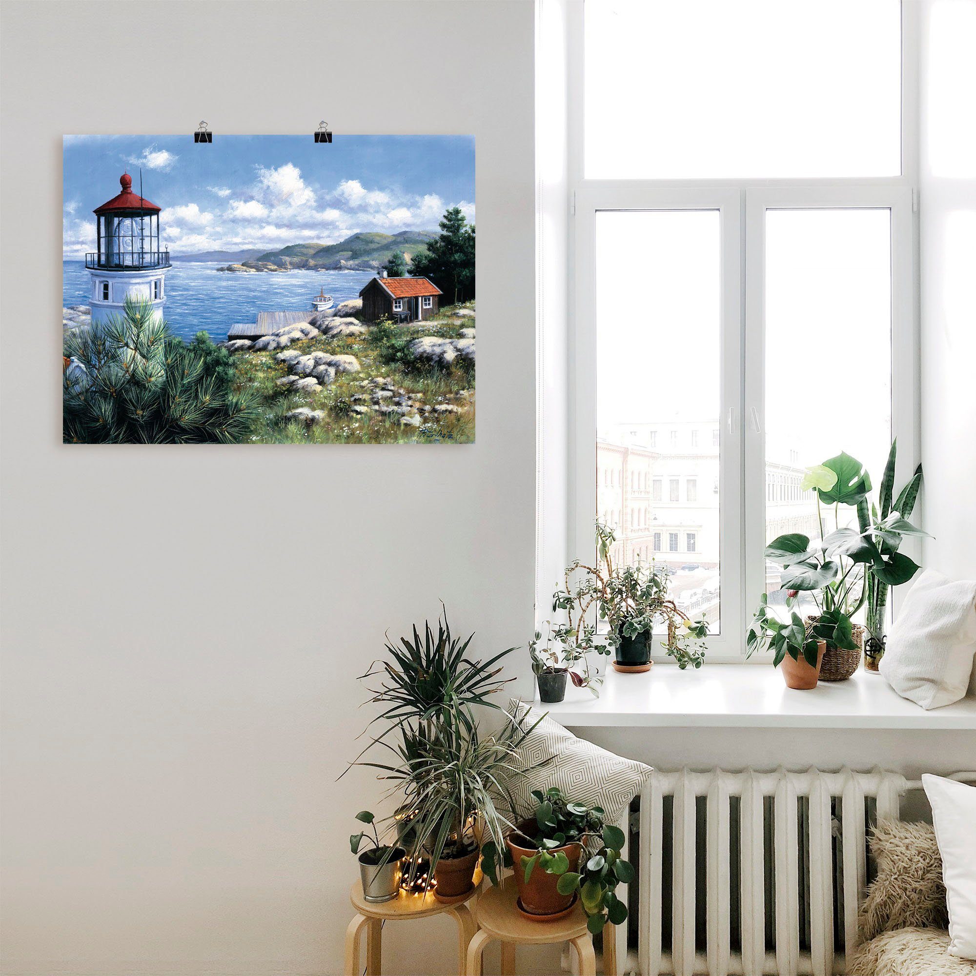 Artland Artprint Het zoeken naar … als artprint op linnen, poster in verschillende formaten maten