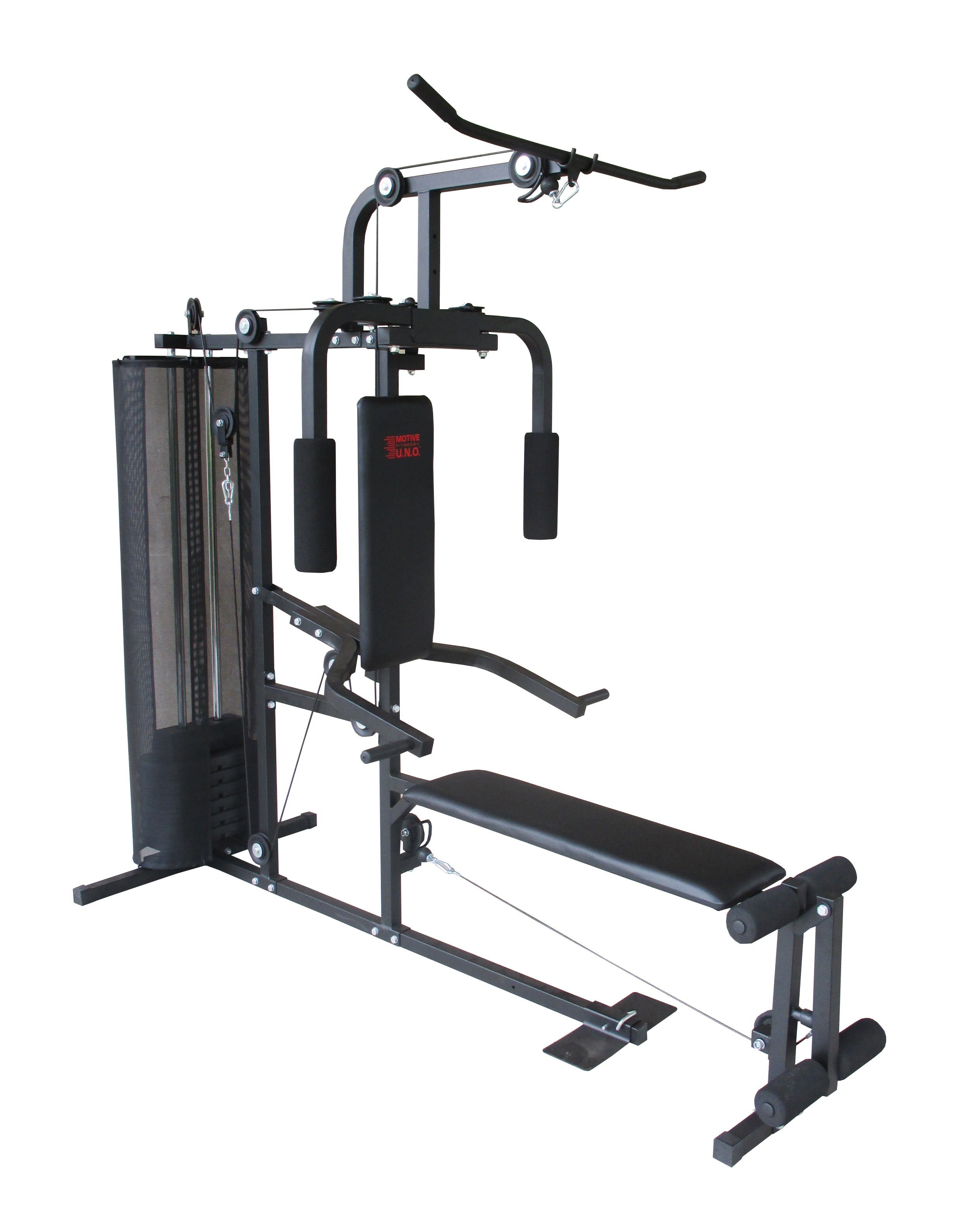 MOTIVE FITNESS by U.N.O. Fitnessstation Multi-Gym Hercules multifunctionele fitnessstation, max. trainingsgewicht 37,5 kg