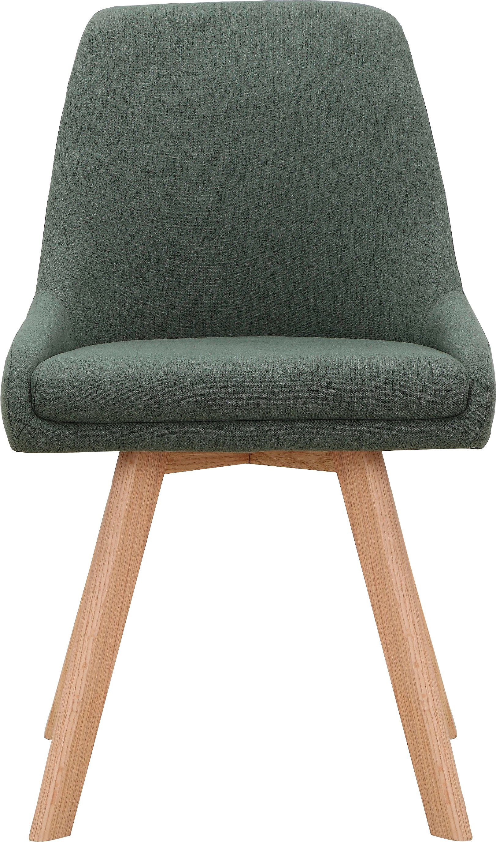 INOSIGN Eetkamerstoel Dilla, TOPSELLER! in sets van 1 en 2, bekleding van geweven stof, zithoogte 48 cm, keukenstoel