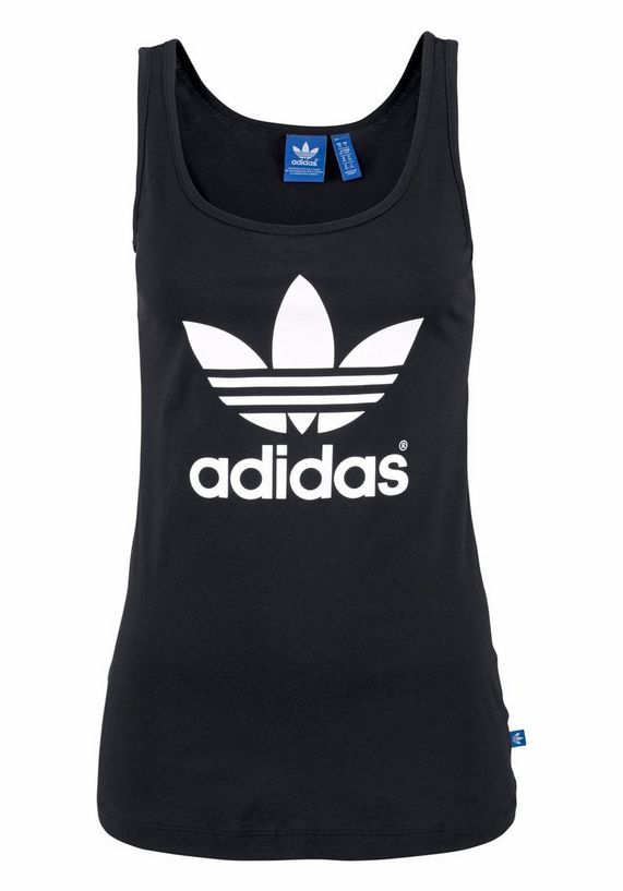 ADIDAS ORIGINALS Tanktop van puur katoen ADIDAS ORIGINALS Tanktop van puur katoen