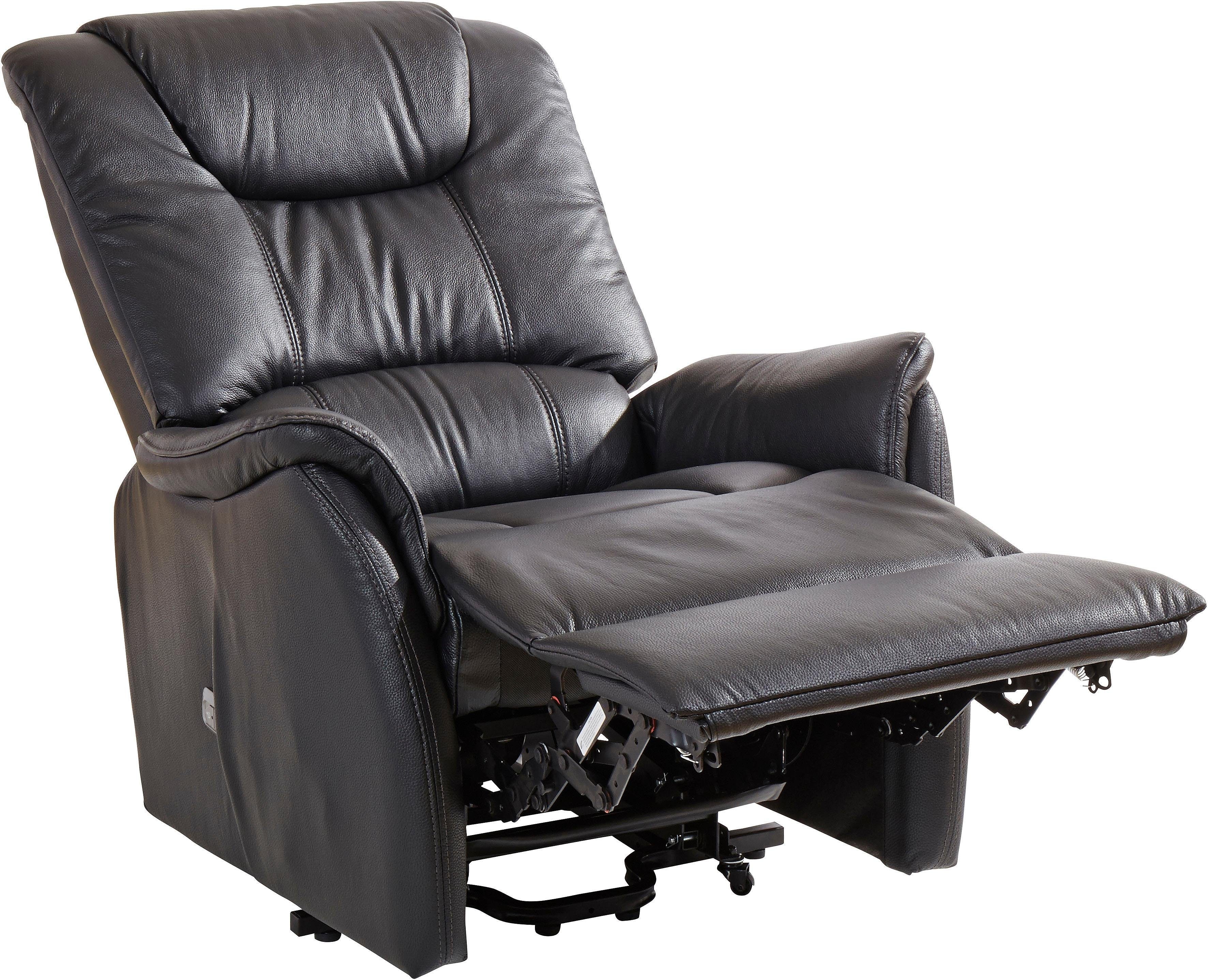 Duo Collection Relaxfauteuil Messina XXL tot 150 kg draagvermogen, met elektrische opstahulp