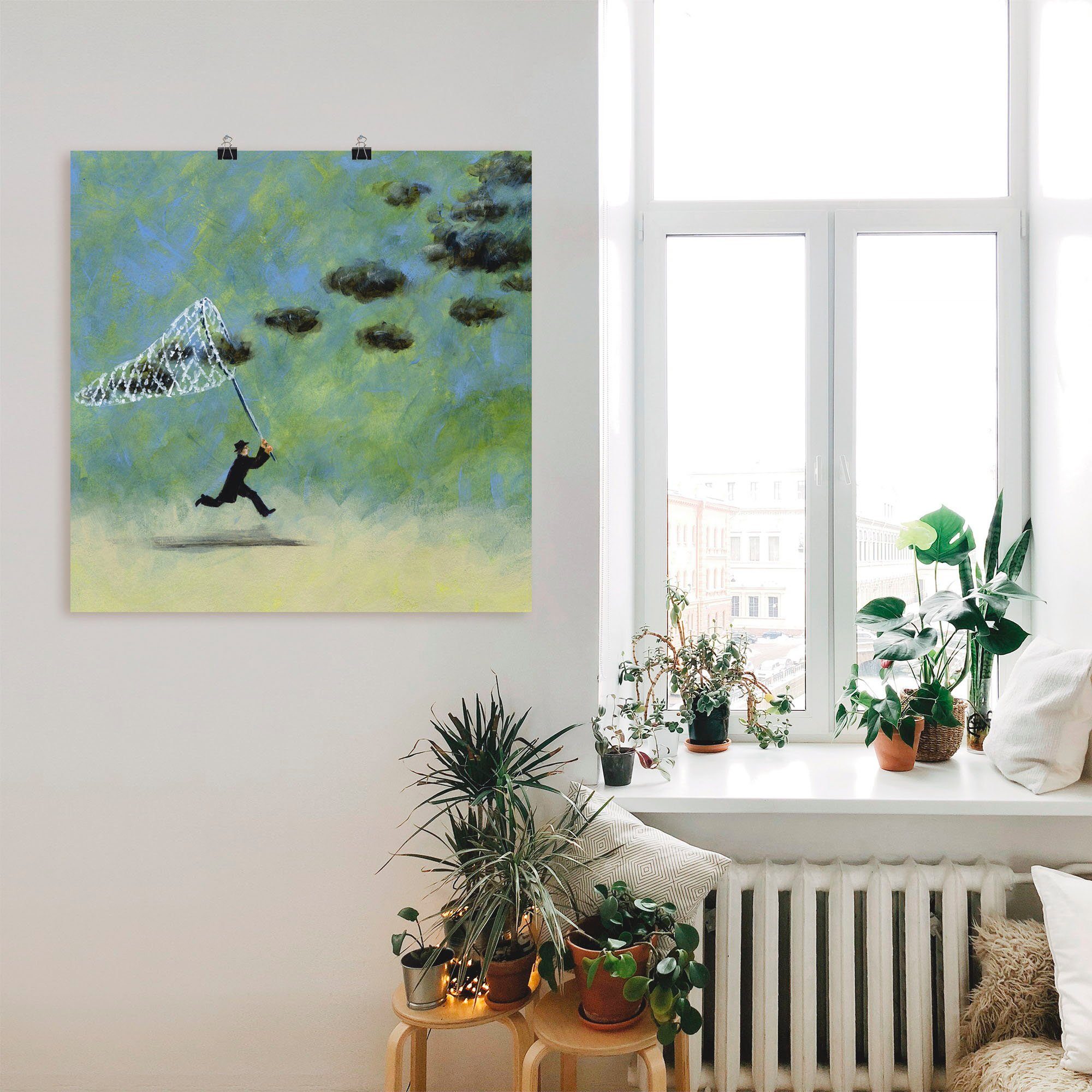 Artland Artprint Wolkenvanger als artprint op linnen, poster, muursticker in verschillende maten