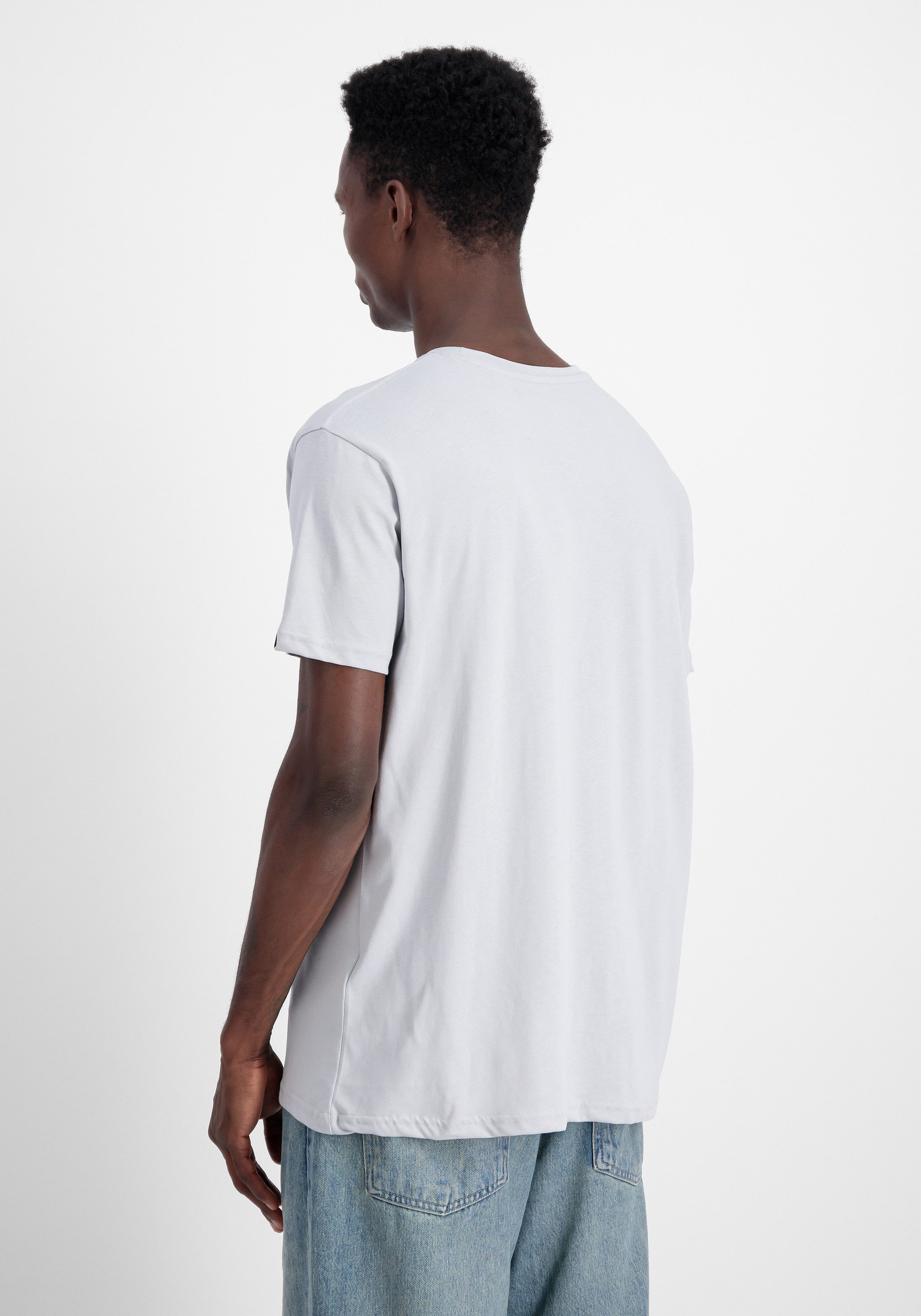 Alpha Industries T-shirt Men T-Shirts Metal Plate T