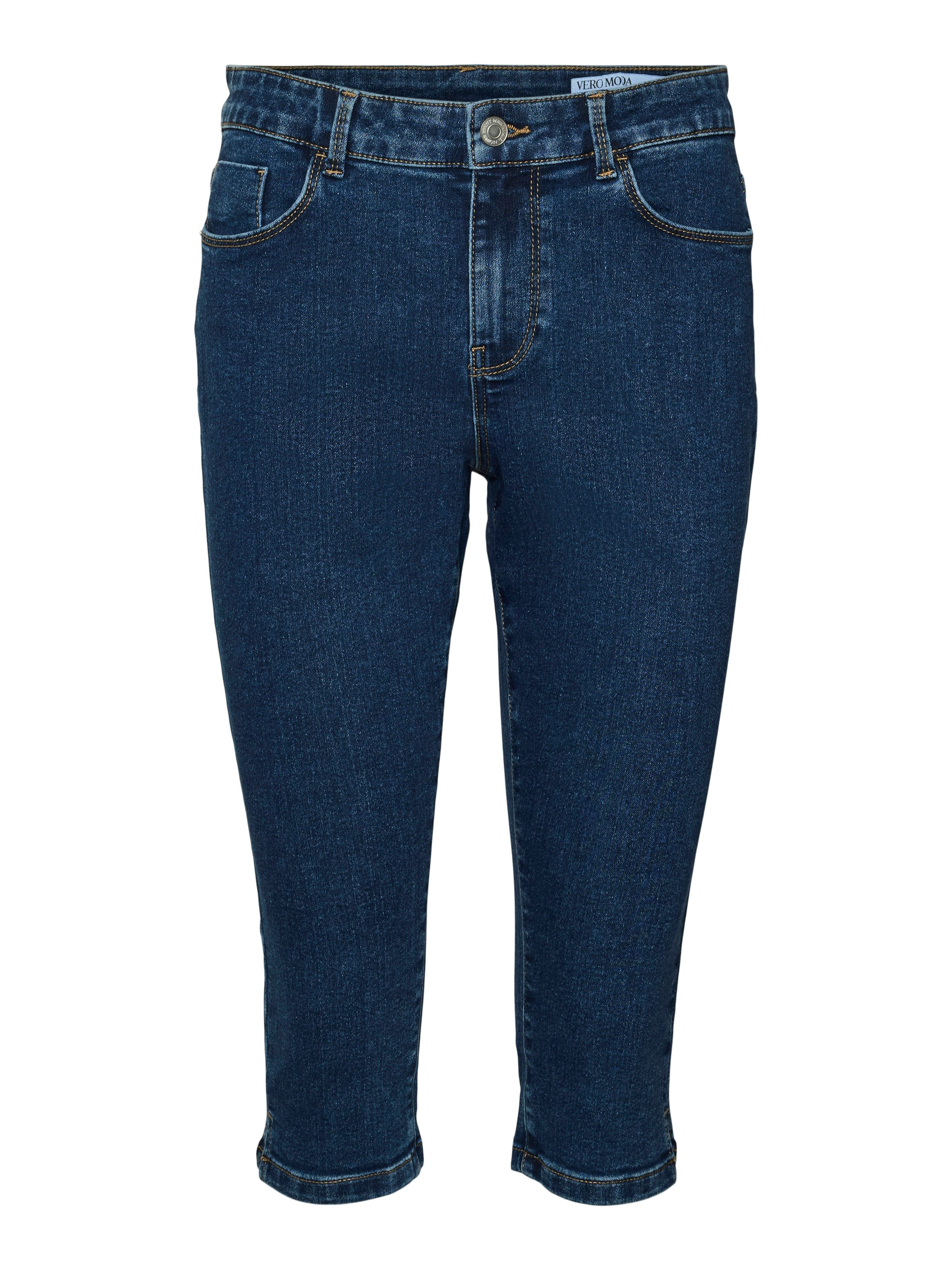 Vero Moda Capri jeans VMELLY MR KNICKERS DNM MIX NOOS