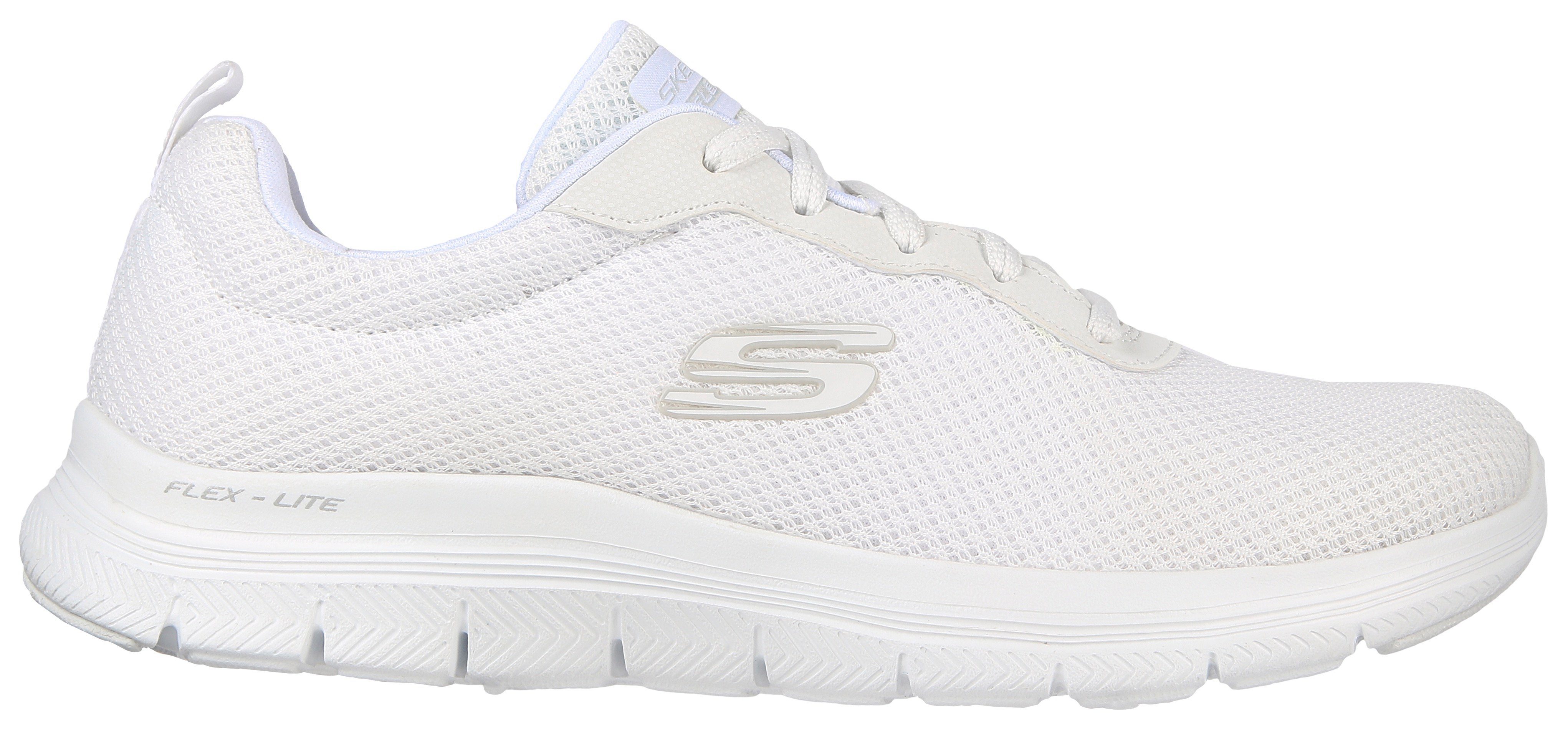 Skechers Sneakers FLEX APPEAL 4.0 BRILLINAT VIEW Vrijetijdsschoen, lage schoen, veterschoen met Air Cooled Memory Foam
