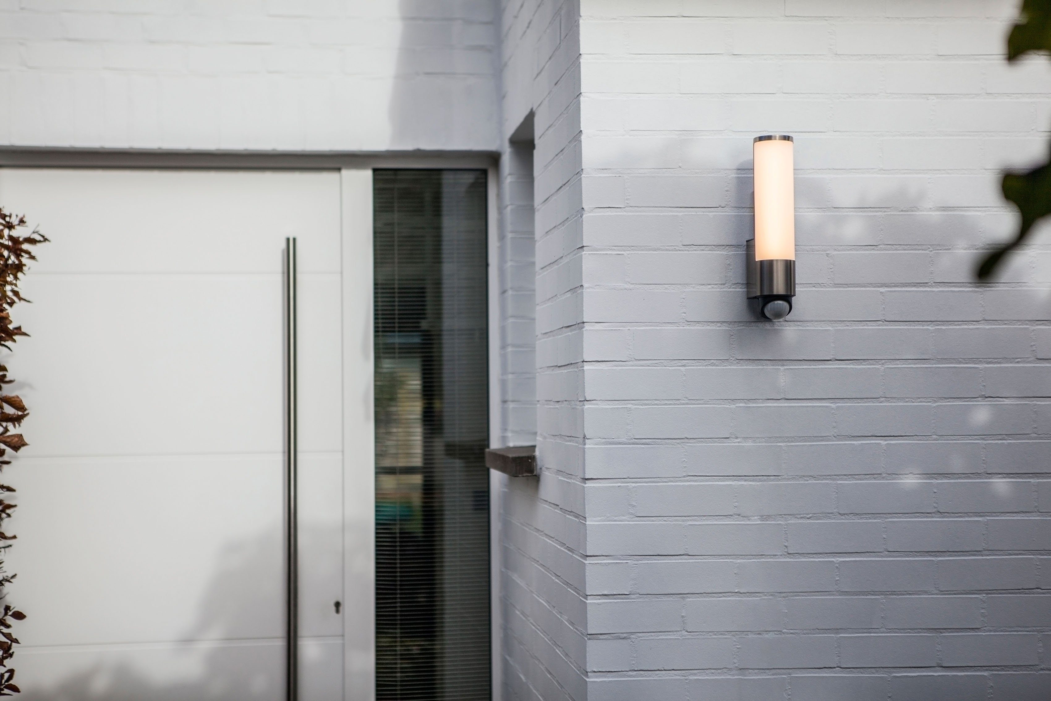 LUTEC Ledwandlamp voor buiten Leda (1 stuk)