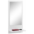 rauch select spiegel minosa met plank wit