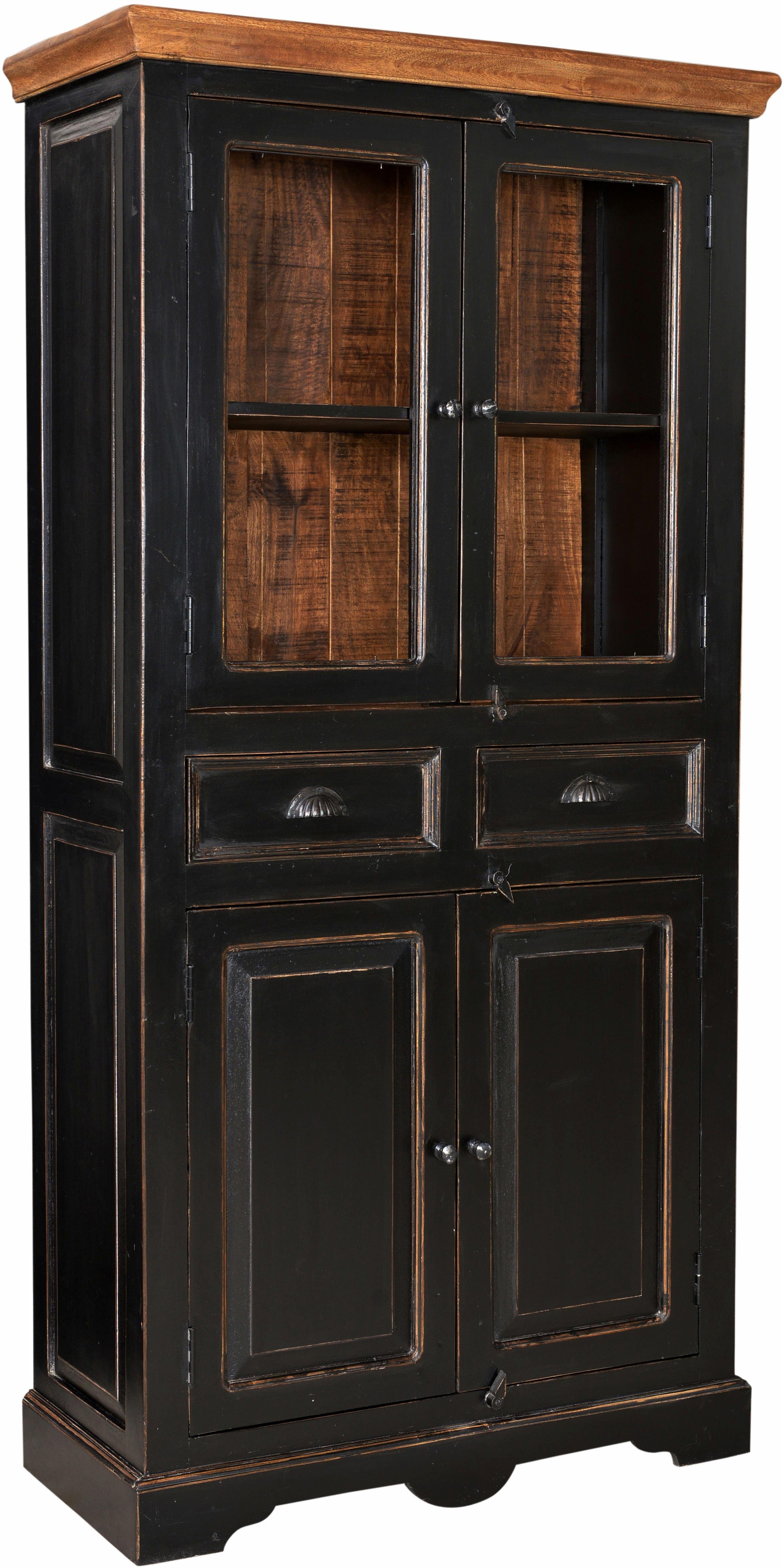 SIT Vitrinekast Corsica Hoogte 180 cm, shabby chic, vintage