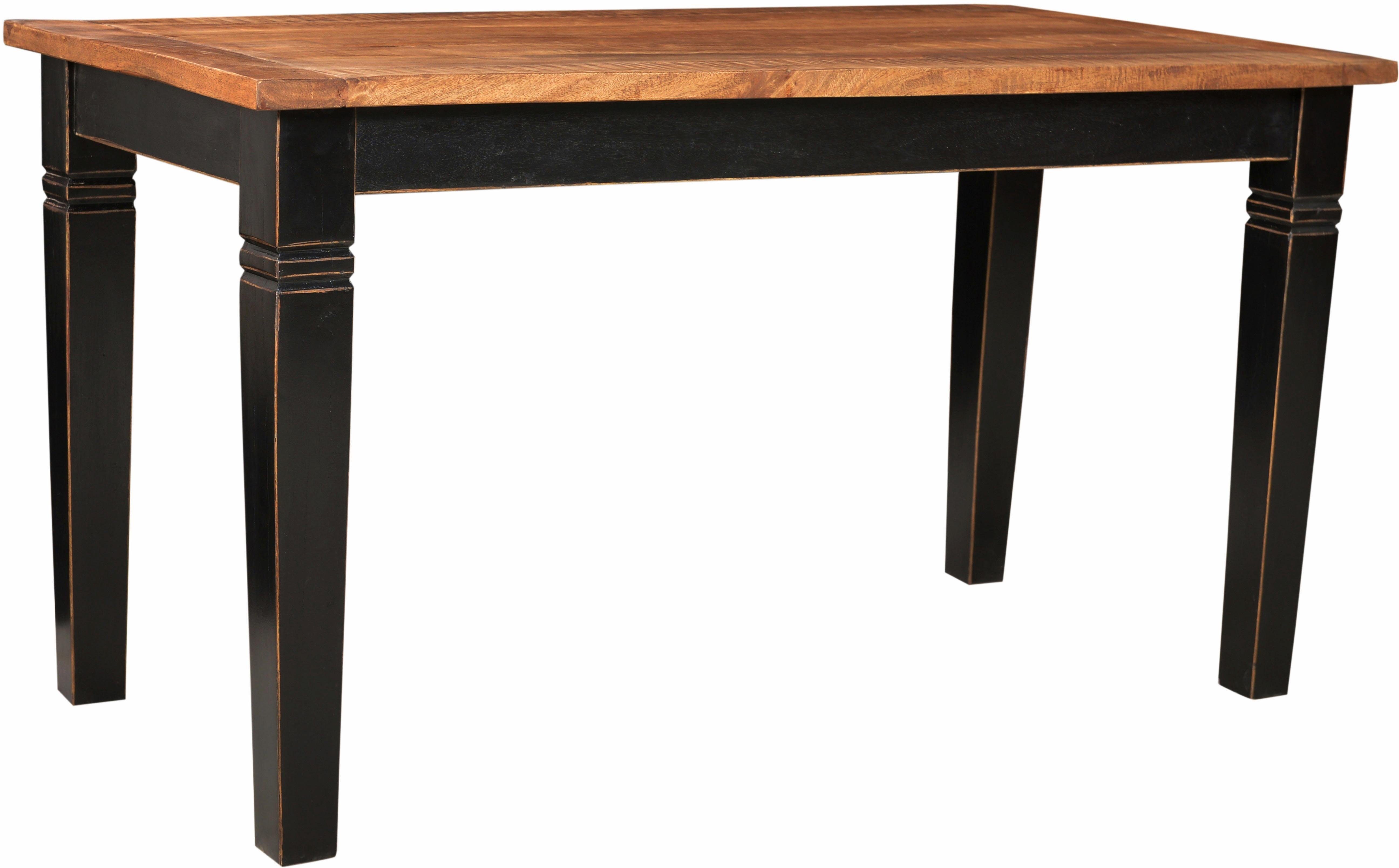 SIT Eettafel Corsica in 2 afmetingen, shabby chic, vintage