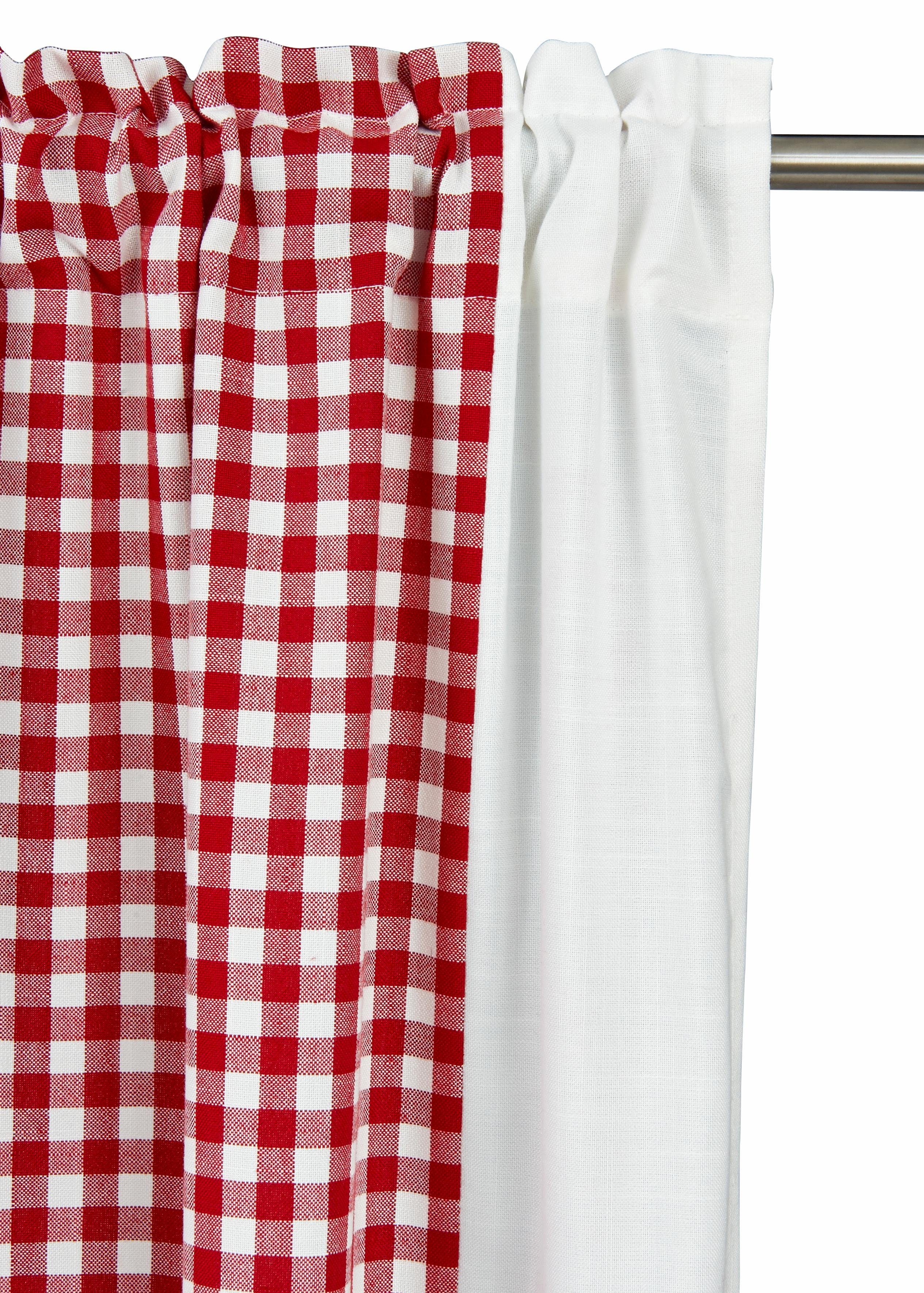 Hossner Gordijn Kulm Landelijke look (2 stuks)