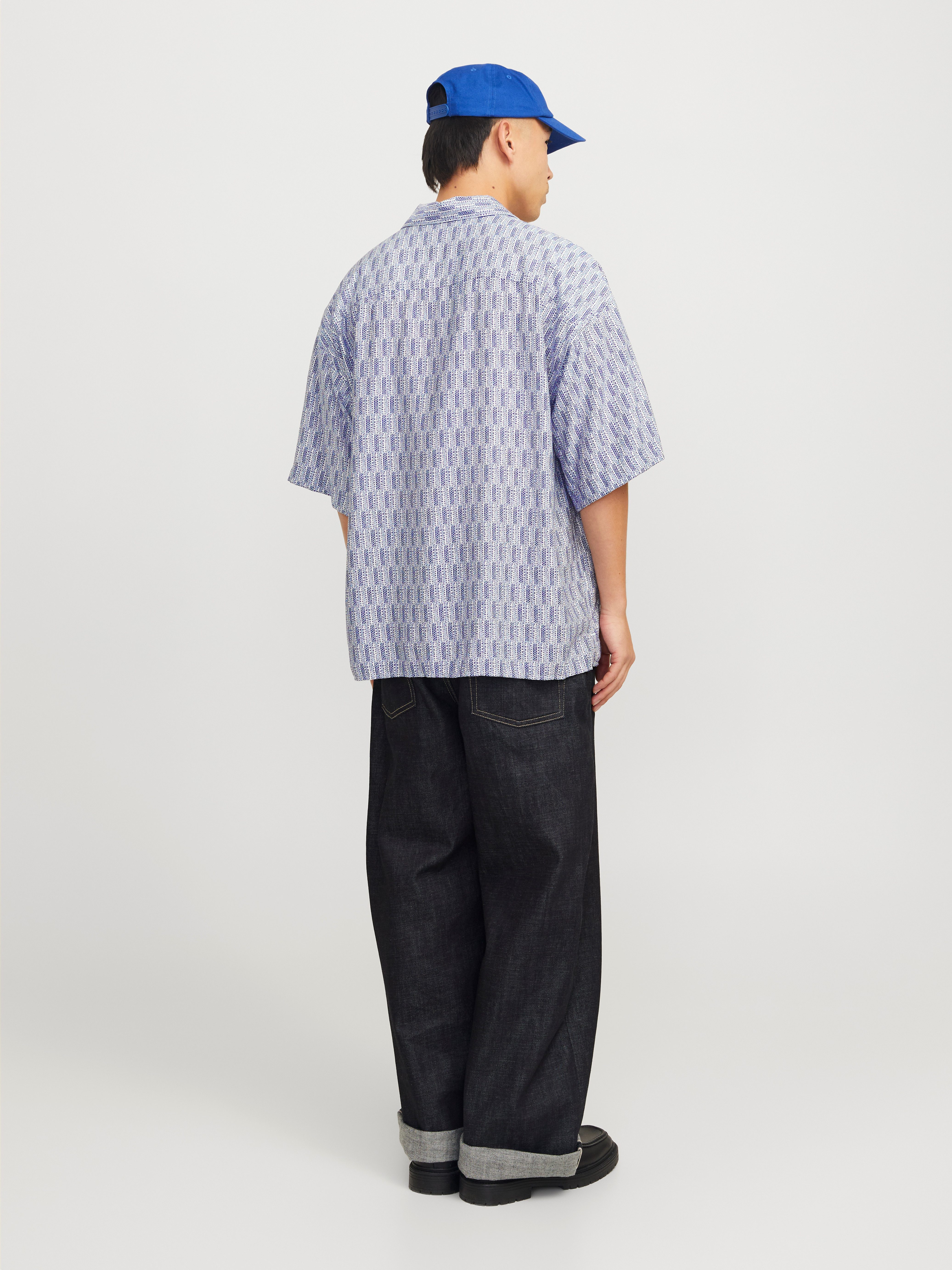 Jack & Jones Overhemd met korte mouwen JORMARSHALL ISLINGTON AOP SHIRT SS SN