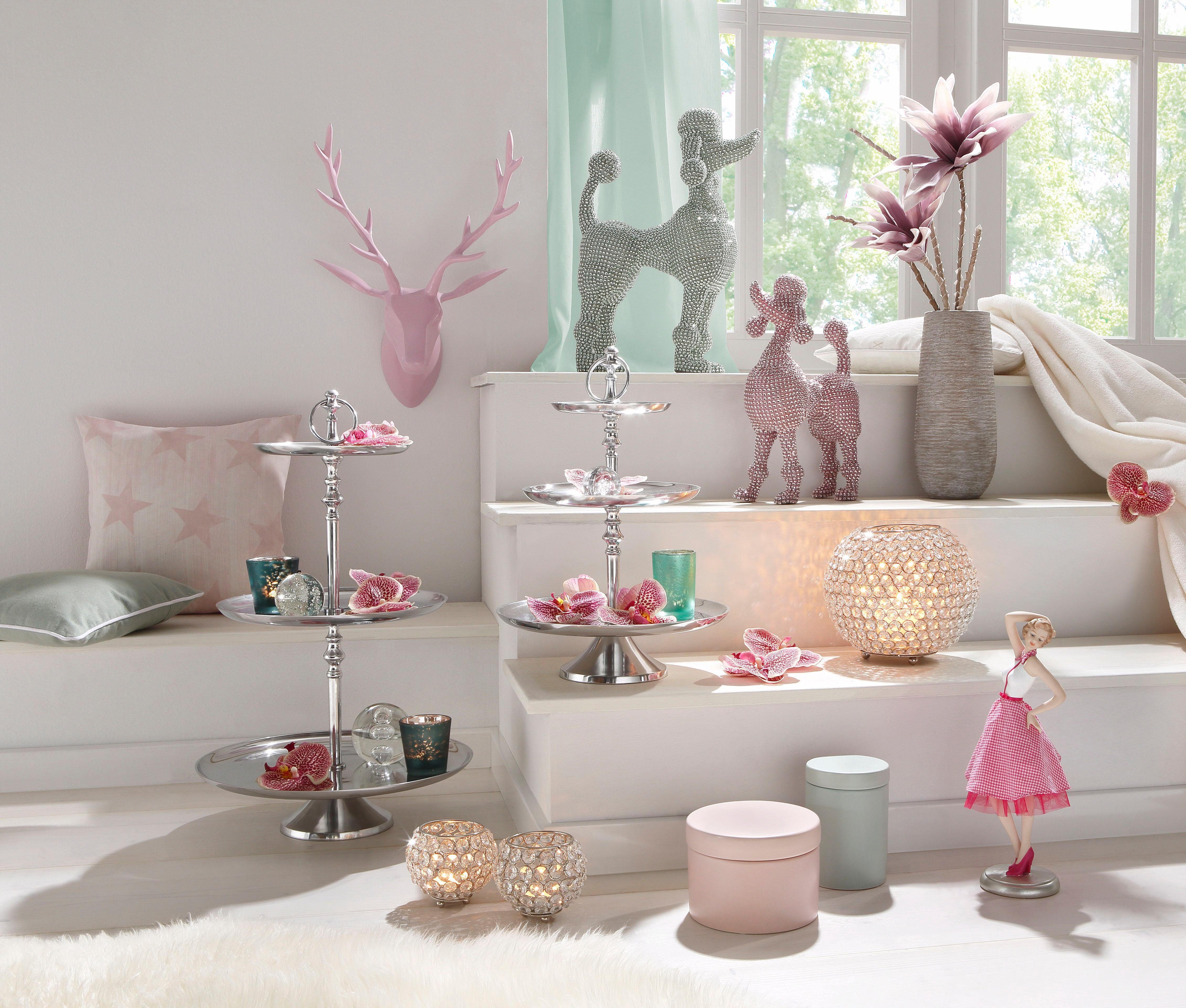 Home affaire Windlicht Kristal