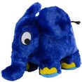warmies thermokussen de blauwe olifant uit de show met de muis voor de magnetron en de oven blauw