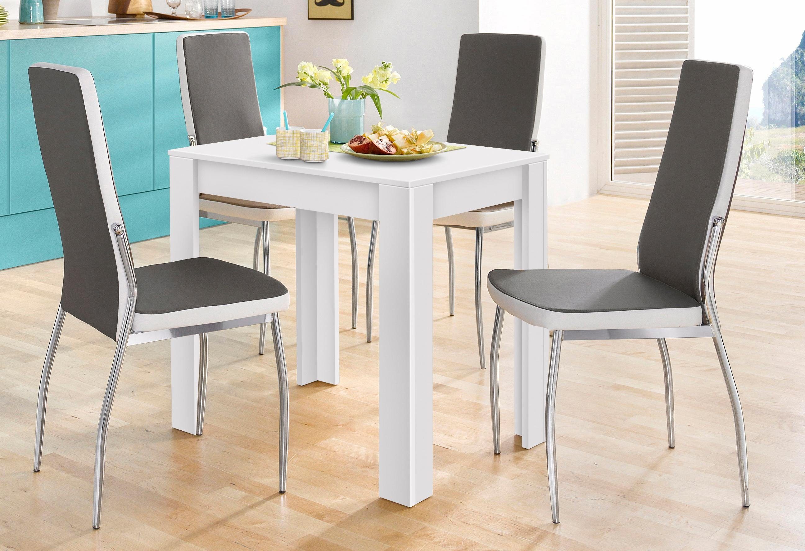 Mäusbacher Eettafel Breedte 80/110/120 cm met lade