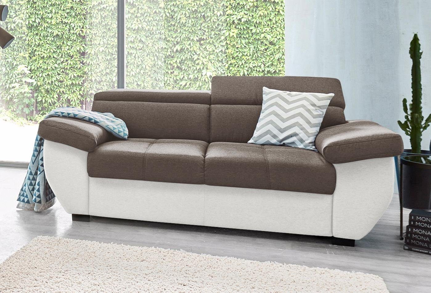 COTTA 2-zitsbank Speedway Big-sofa met verstelbare rugleuning