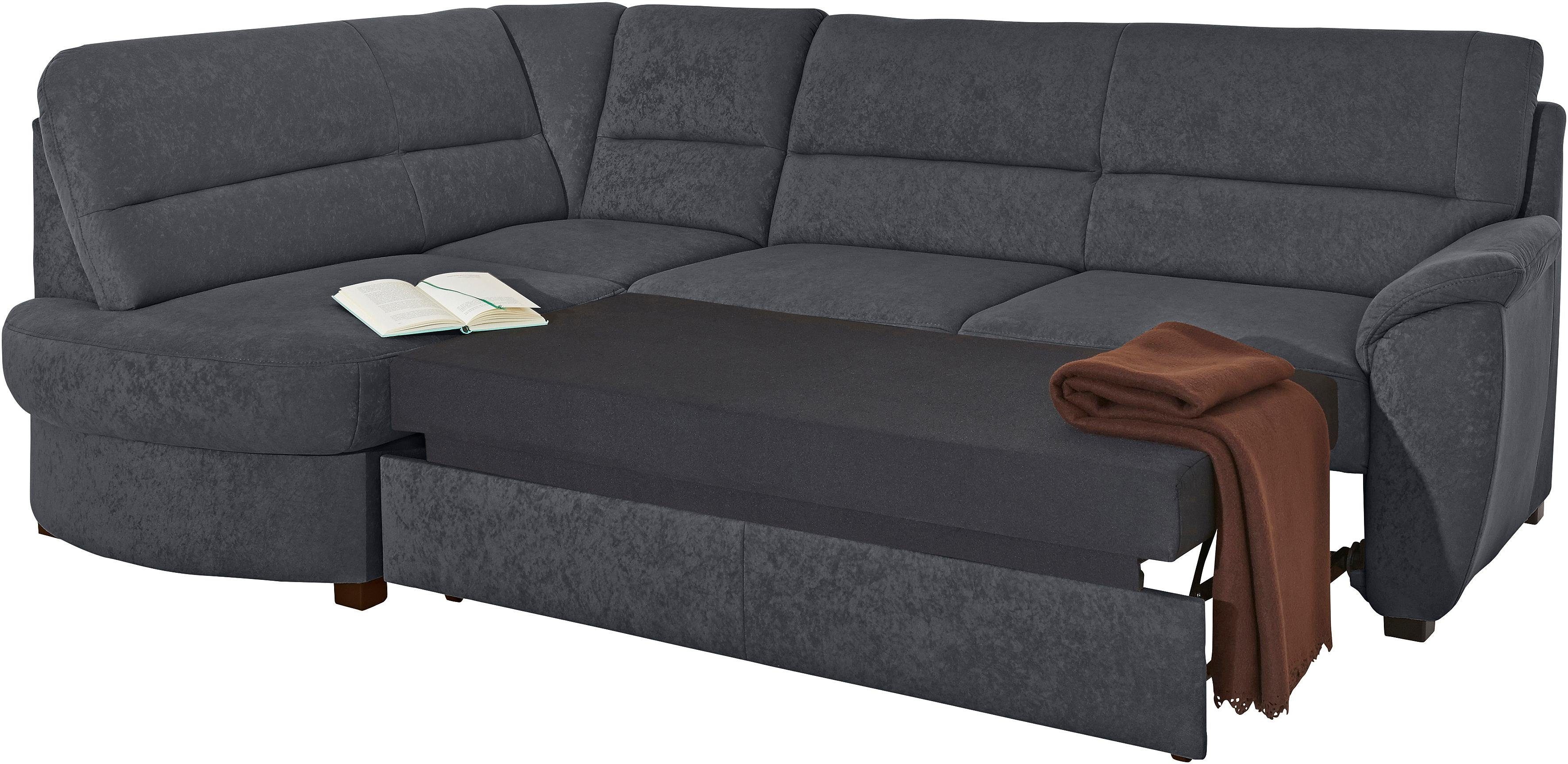 sit&more Hoekbank Pandora L-vorm naar keuze met slaapfunctie en bedkist