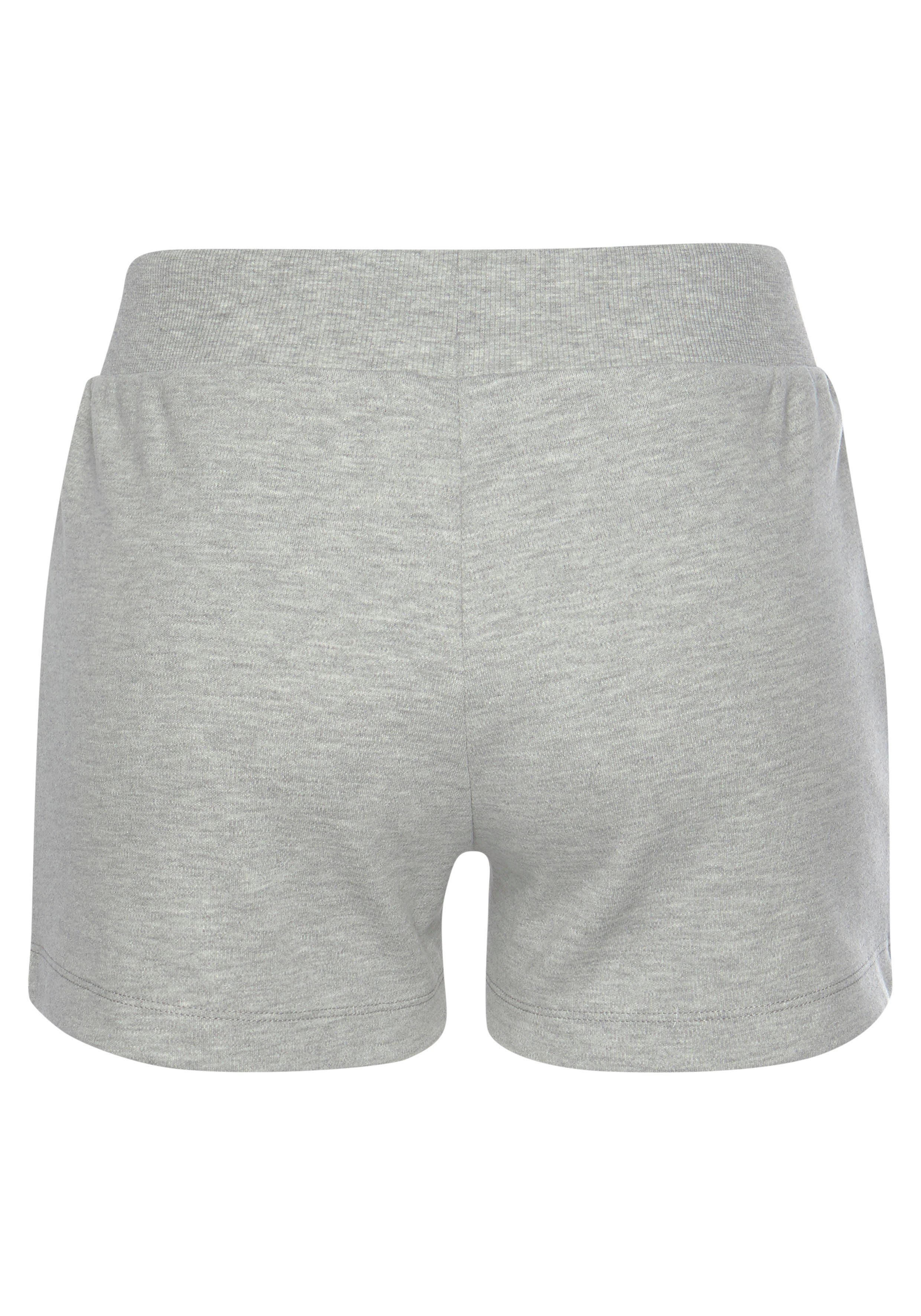 Bench. Loungewear Relaxshorts met klein glanzend logo-borduurwerk, loungepak