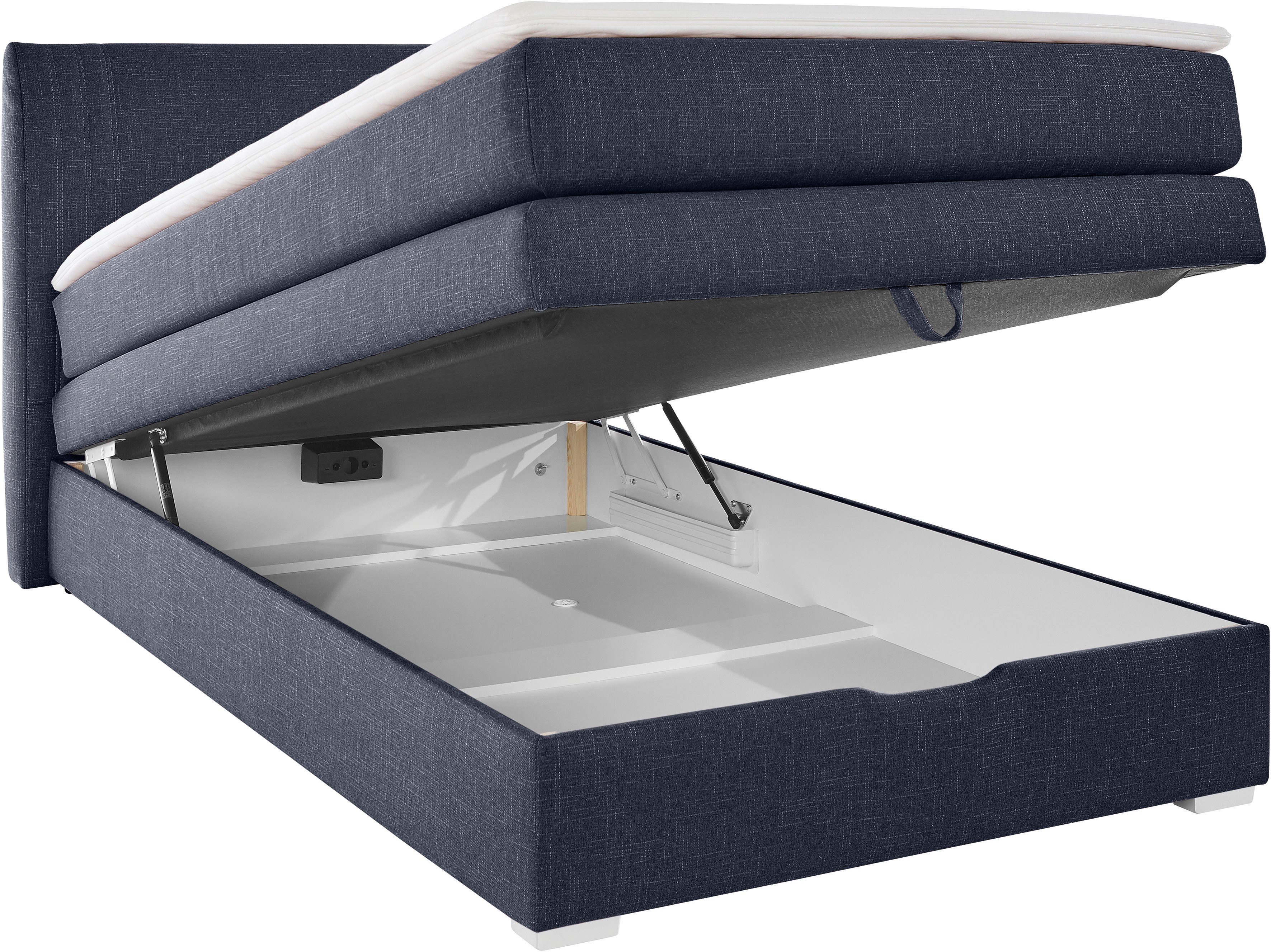 Jockenhöfer Gruppe Boxspring Amira, OTTOs Choice! Topseller, met bedkist en topper