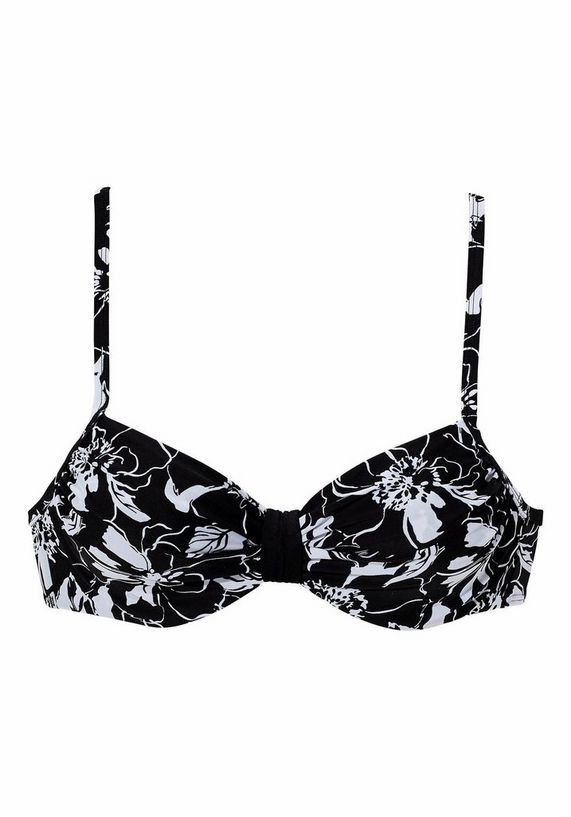 LASCANA bikinitop met beugels »Flower« LASCANA bikinitop met beugels »Flower«