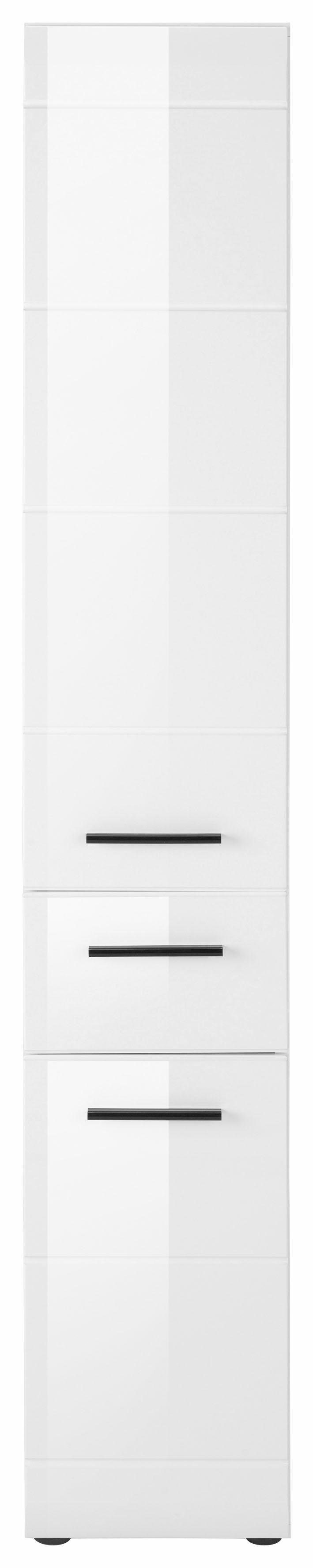 INOSIGN Hoge kast Sovana Badkast met een lade en 5 vakken - (B/D/H) 30/31/182 cm