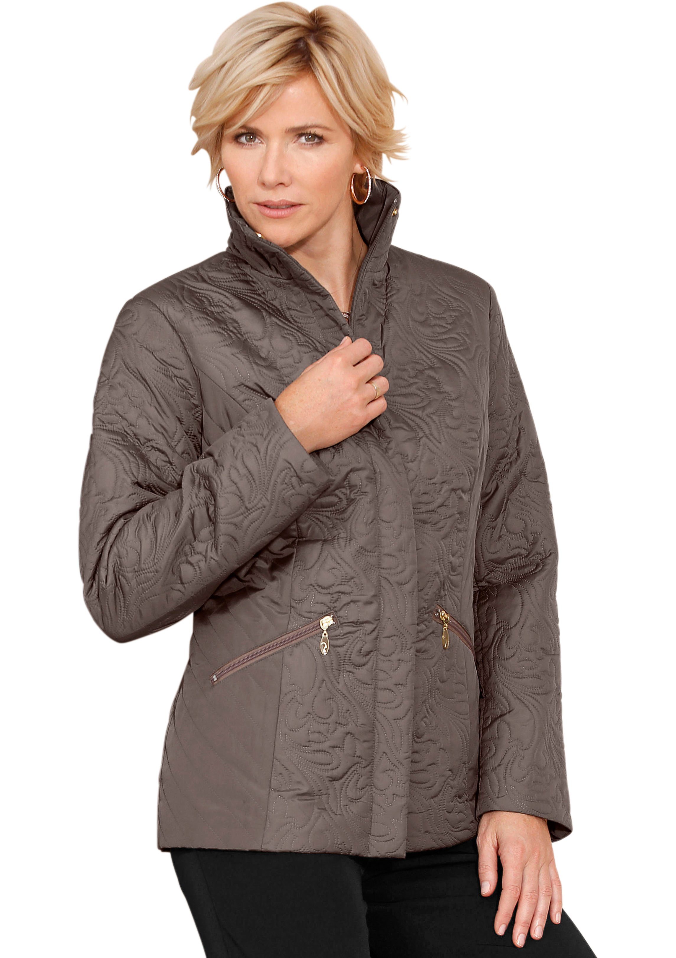 Classic NU 15% KORTING: CLASSIC jas met een bijzondere paisley-stempelprint