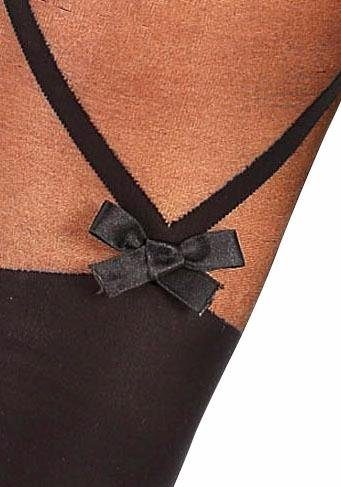 Lascana Panty in geprinte jarretelkous-look