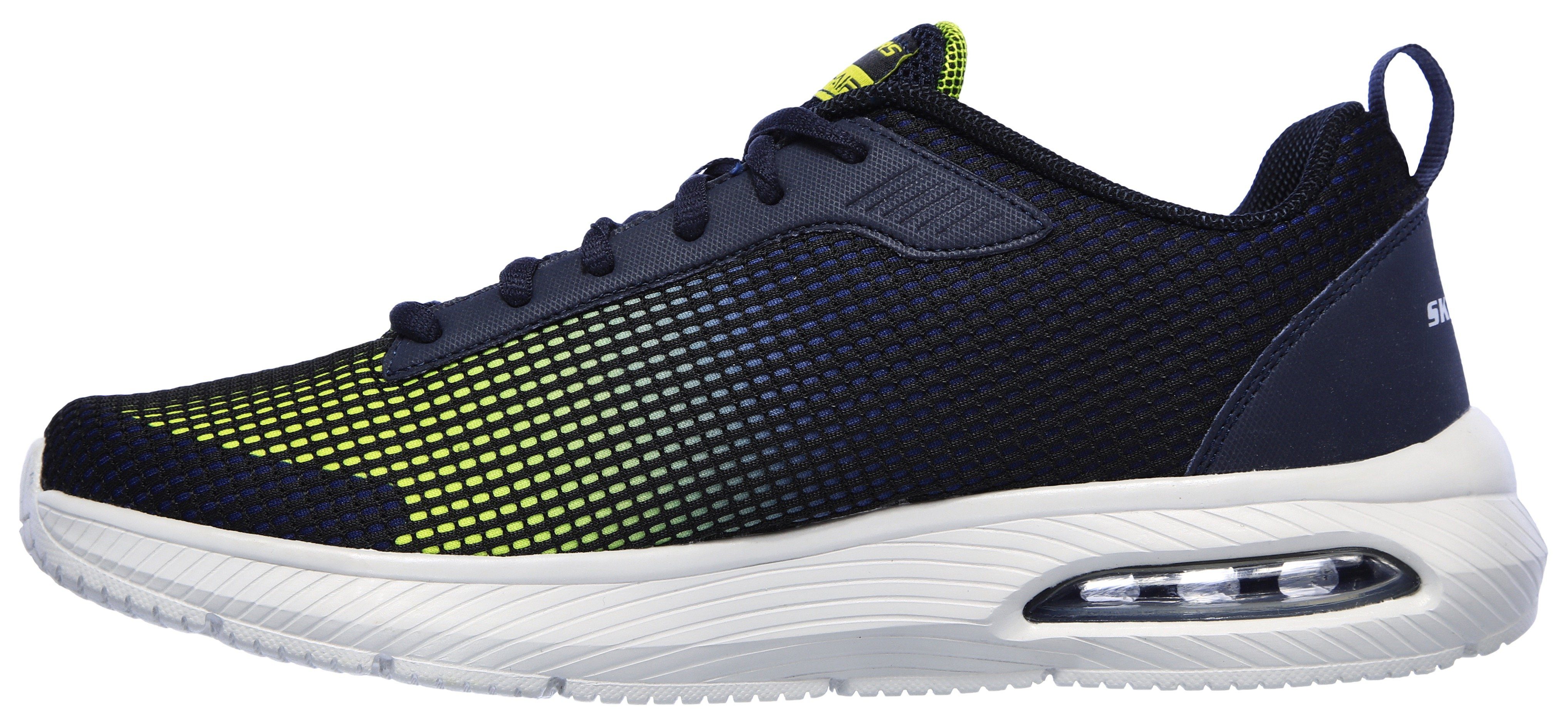 Skechers Sneakers DYNA-AIR-BLYCE met kleurverloop, vrijetijdsschoen, lage schoen, veterschoen