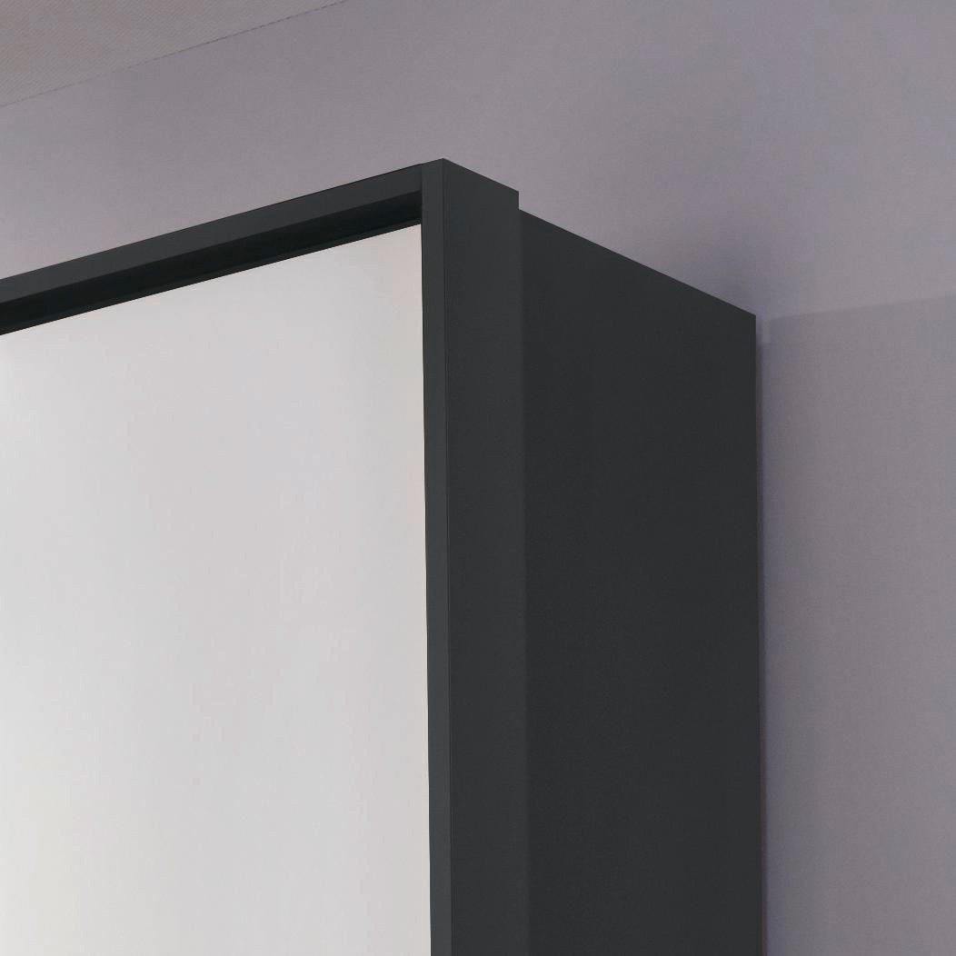 rauch Draaideurkast Mainz met passe-partout optioneel met verlichting, buitendeuren met push-to-openfunctie