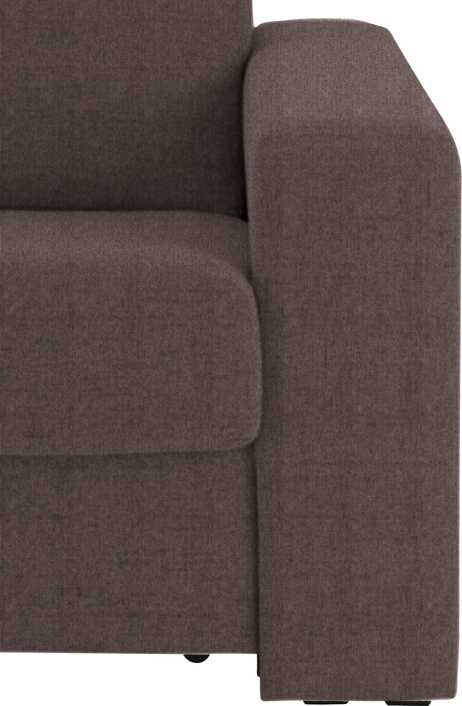 Home affaire Fauteuil Roma matras hoogte 140 cm Bedfunctie, met vering, Afmeting liggend ca. 83x198 cm