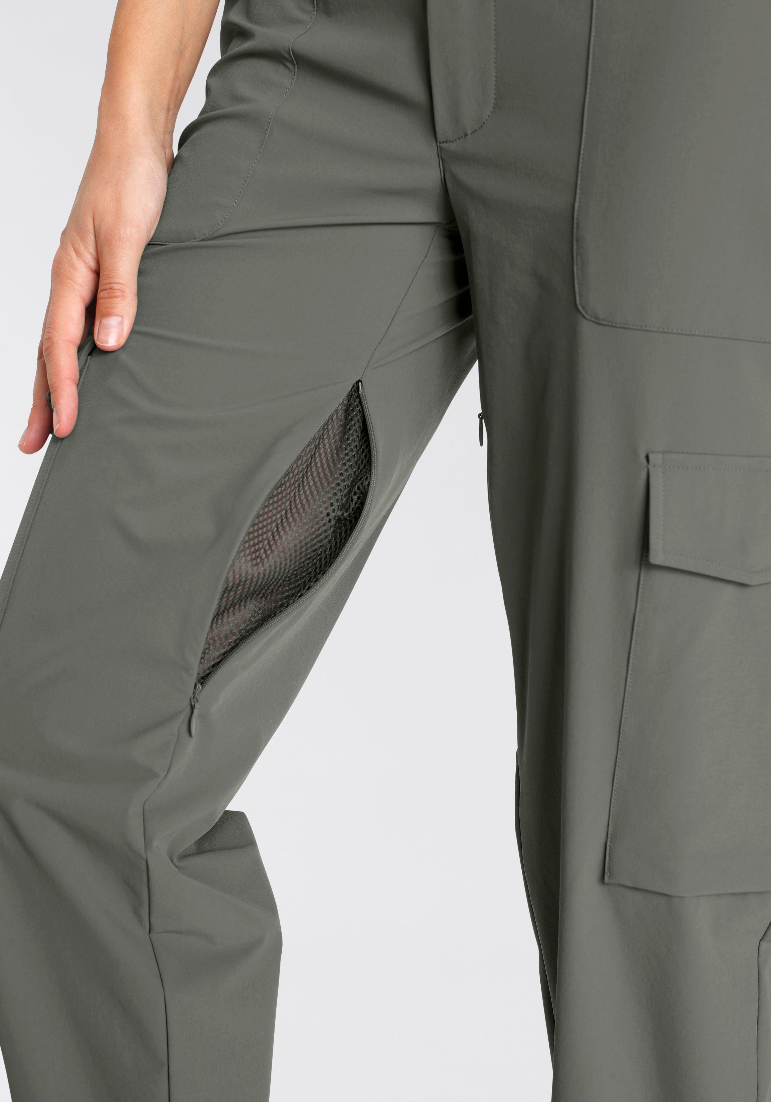 vivance active Trekkingbroek sportieve cargo jogger met praktische zakken