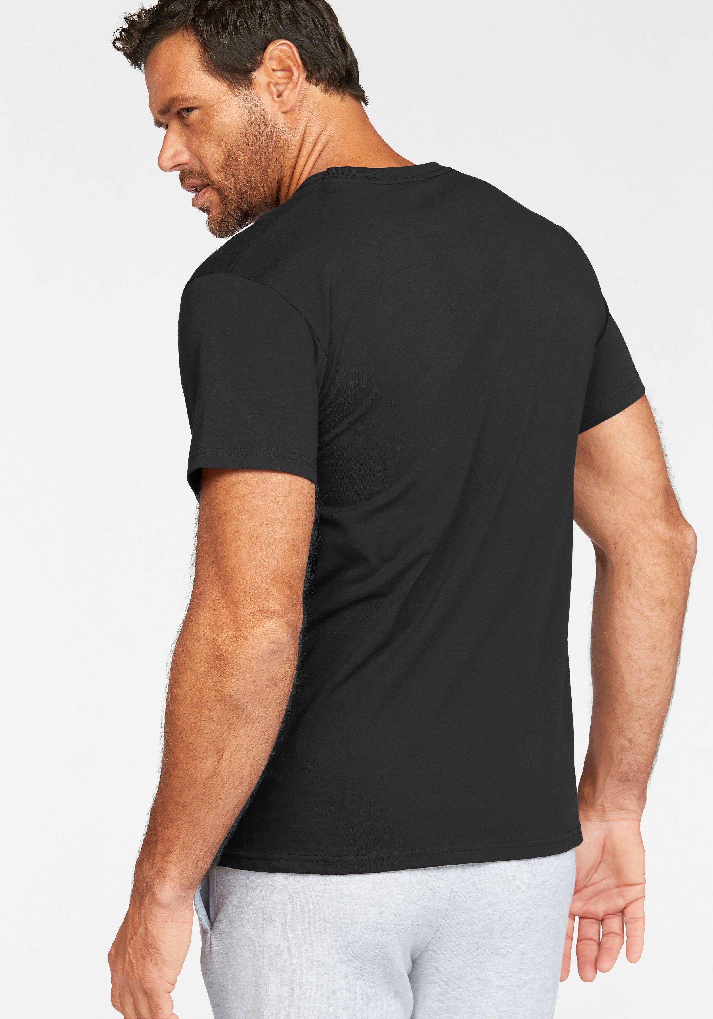 Fruit of the Loom T-shirt met v-hals (set, 2-delig)