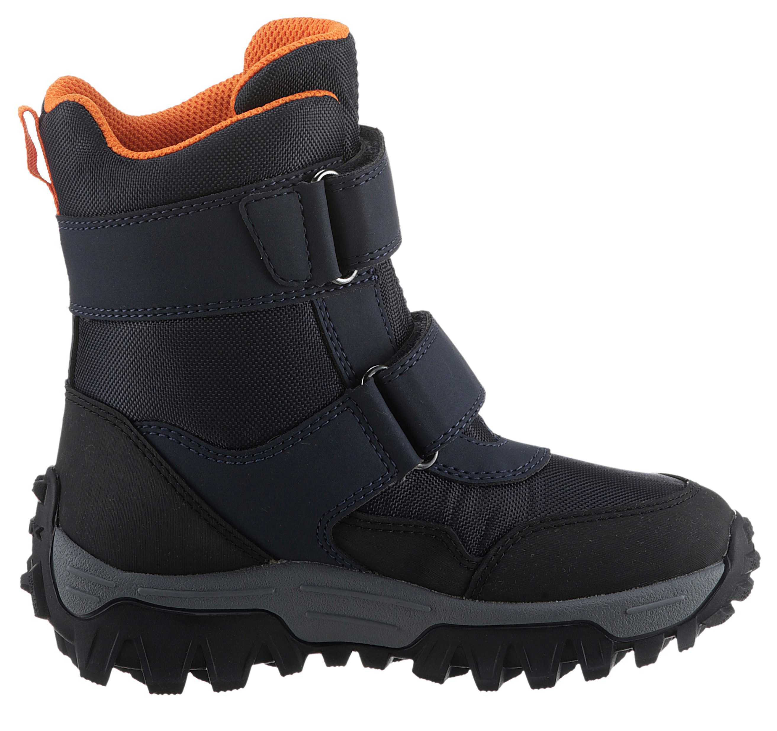 Geox Winterlaarzen J HIMALAYA BOY B ABX Sneeuwlaarzen, klittenlaarzen, kinderschoen met profielzool