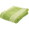 goezze handdoeken rio met een frisse gestreepte rand (2 stuks) groen