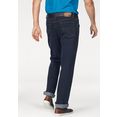 arizona stretch jeans john straight fit (set, 2-delig) blauw