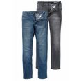 arizona stretch jeans willis straight fit (set, 2-delig) blauw