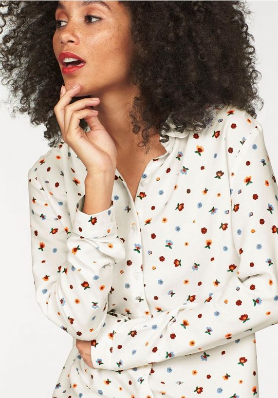TOM TAILOR DENIM overhemdblouse TOM TAILOR DENIM overhemdblouse