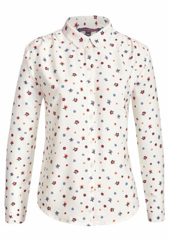 TOM TAILOR DENIM overhemdblouse TOM TAILOR DENIM overhemdblouse