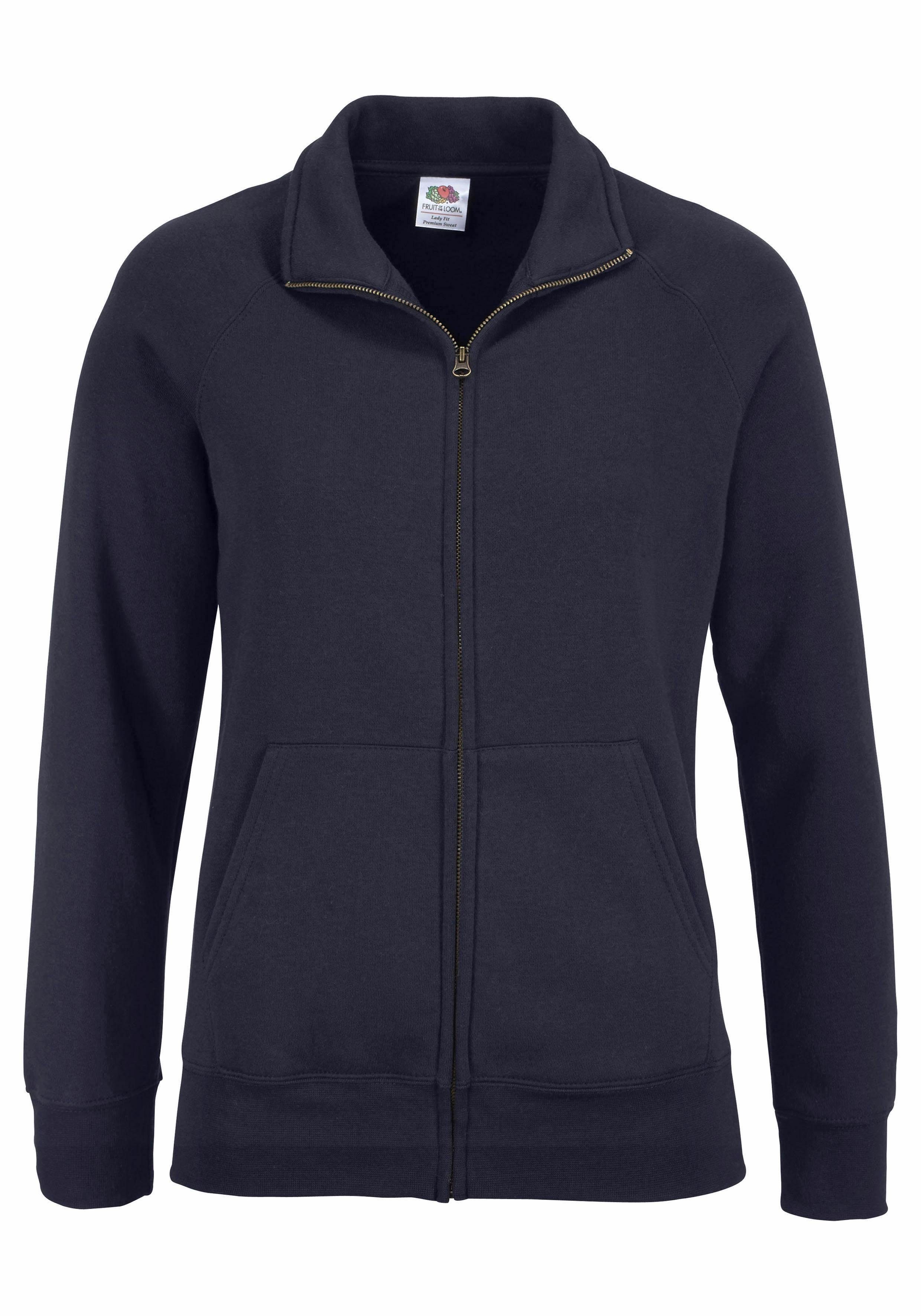 Fruit of the Loom Sweatshirt Lady-Fit Premium Sweat Jacket