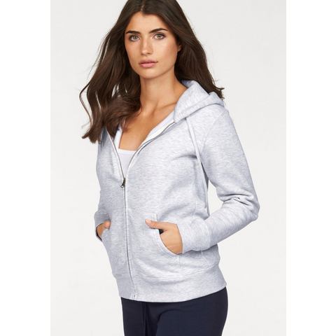 NU 20% KORTING: FRUIT OF THE LOOM capuchonsweatshirt Lady-Fit Premium hooded Sweat Jacket