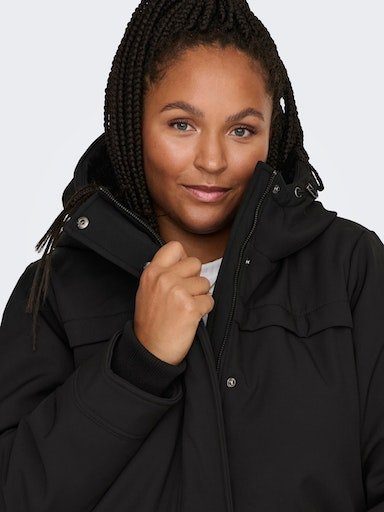 ONLY CARMAKOMA Functionele jas CARMAASTRICHT SOFTSHELL PARKA OTW NOOS
