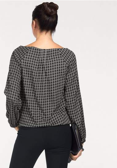 BRUNO BANANI Blouse met kraagstrik in set van 2 BRUNO BANANI Blouse met kraagstrik in set van 2