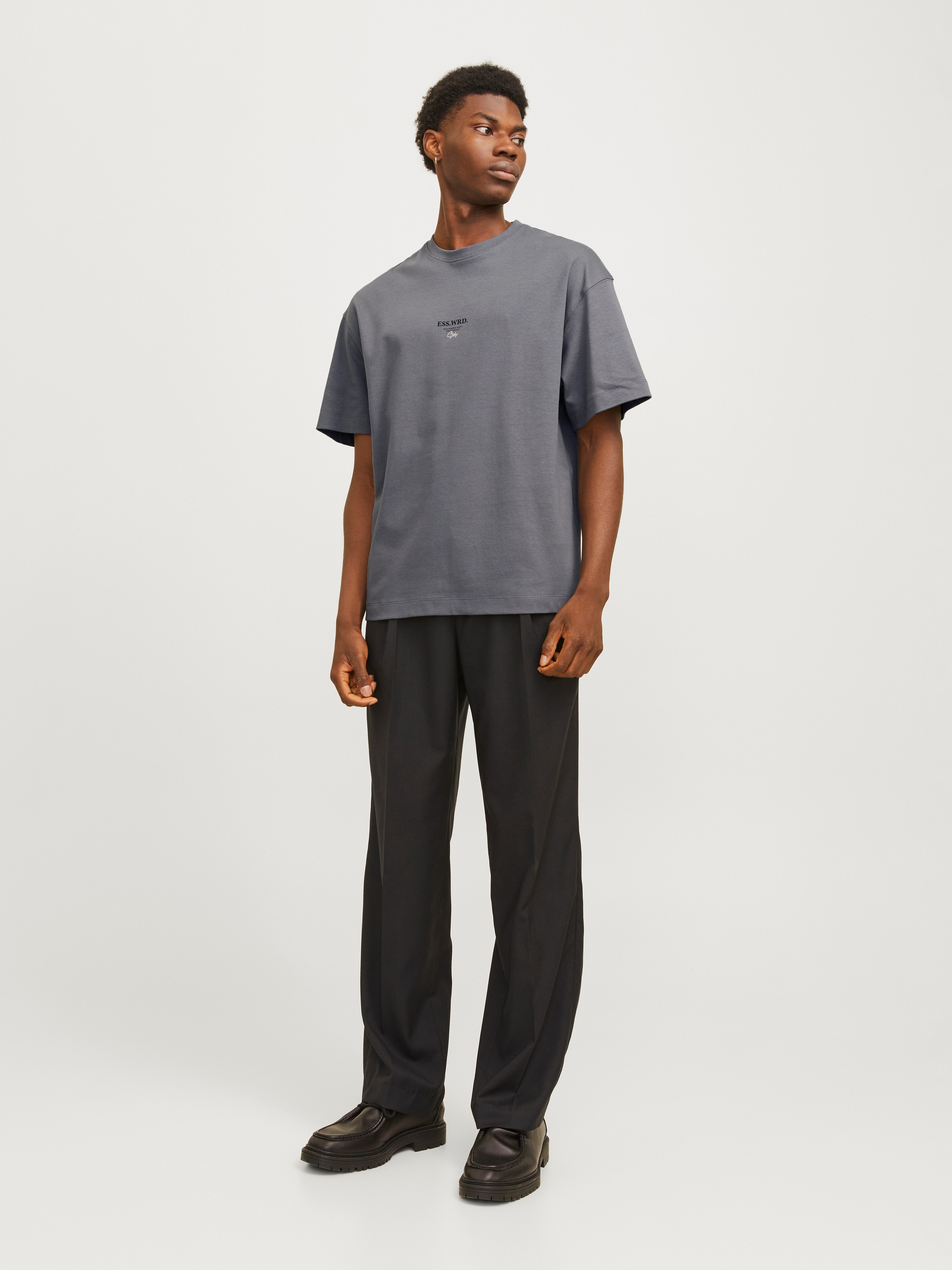 Jack & Jones Shirt met ronde hals JJEURBAN EDGE STUDIO TEE SS O-NECK NOOS