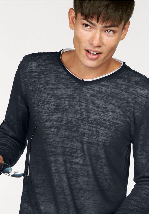 BRUNO BANANI trui met ronde hals BRUNO BANANI trui met ronde hals