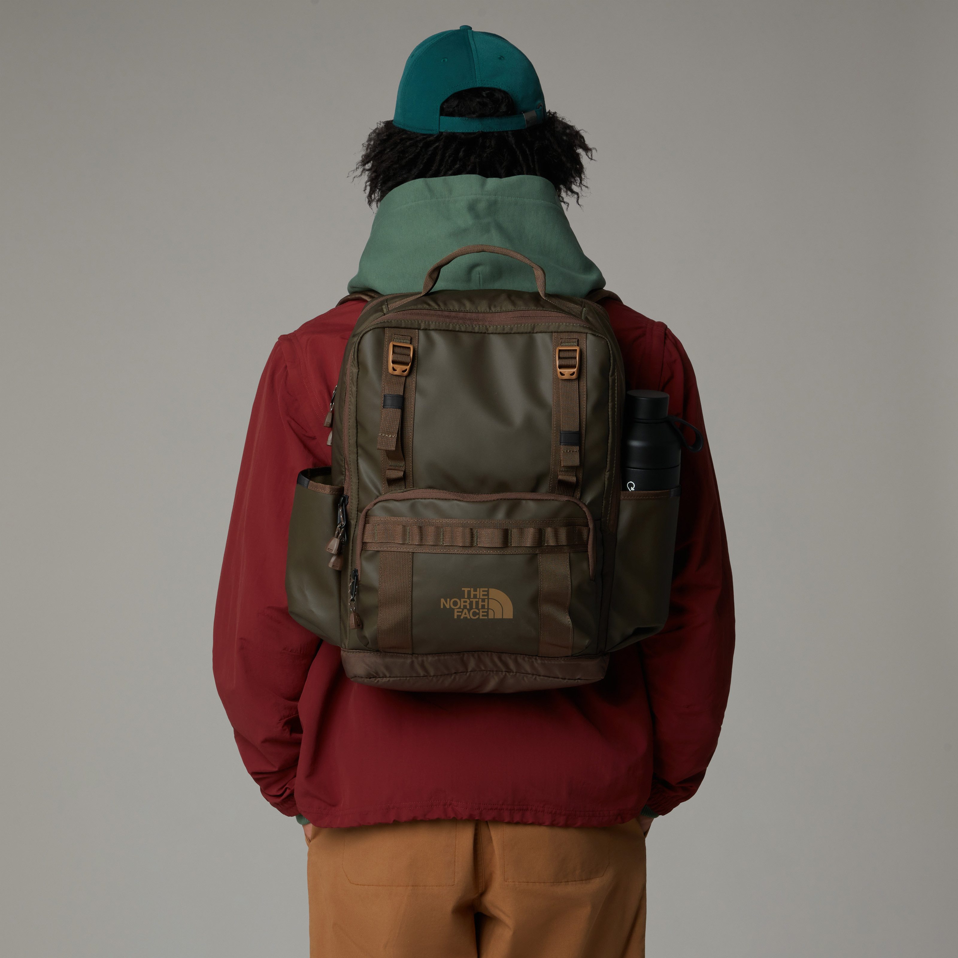 The North Face Rugzak BASE CAMP DAYPACK (1-delig) heren rugzakken groen