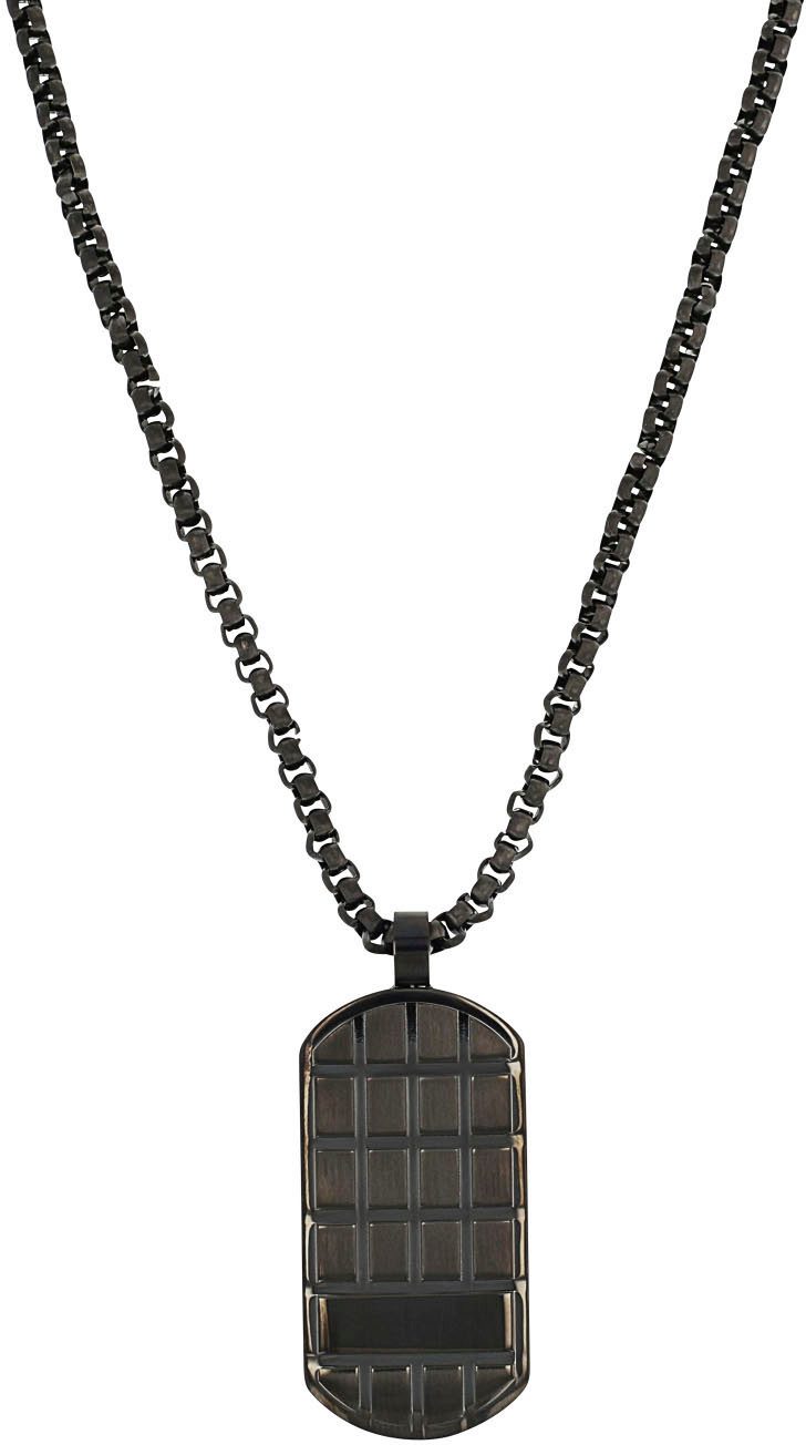 s.Oliver Ketting met hanger 2038876 heren kettingen & hangers zwart